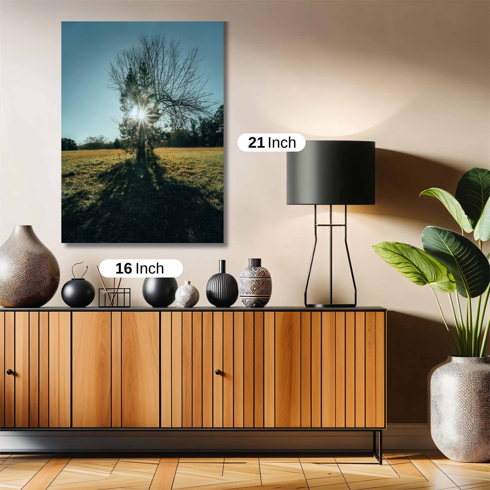 Sunlit Solitude Safe Wall Magnetic / M