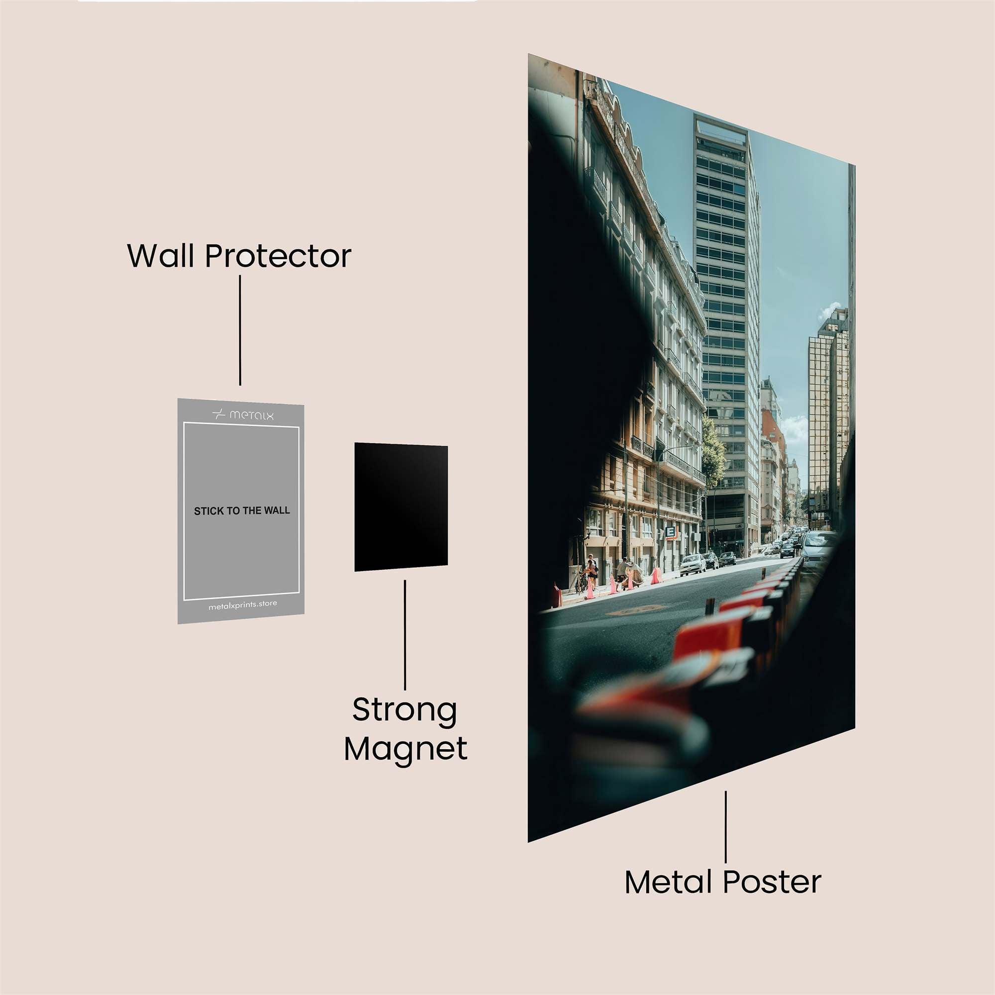 City Pulse Safe Wall Magnetic / M