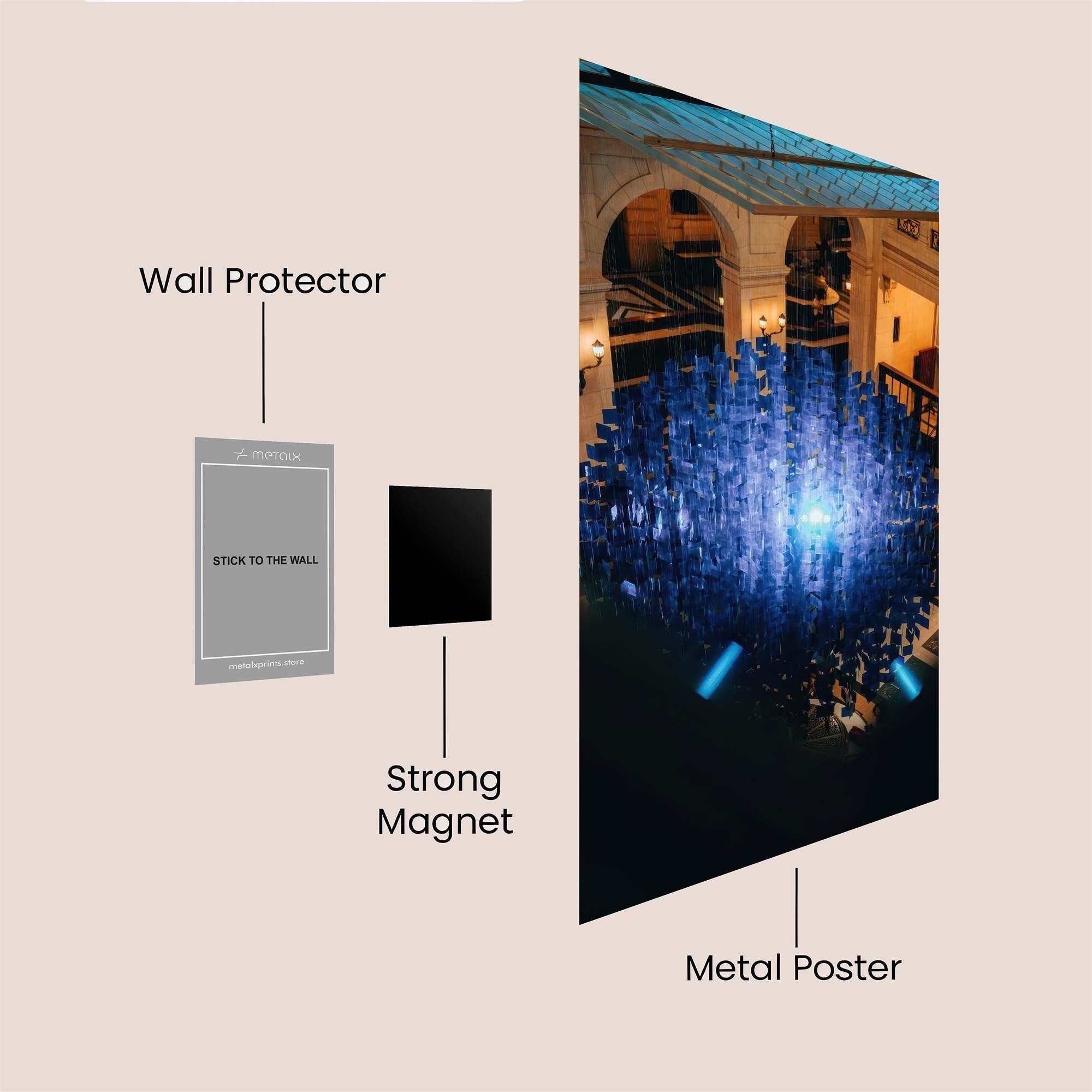 Chandelier Radiance Safe Wall Magnetic / M