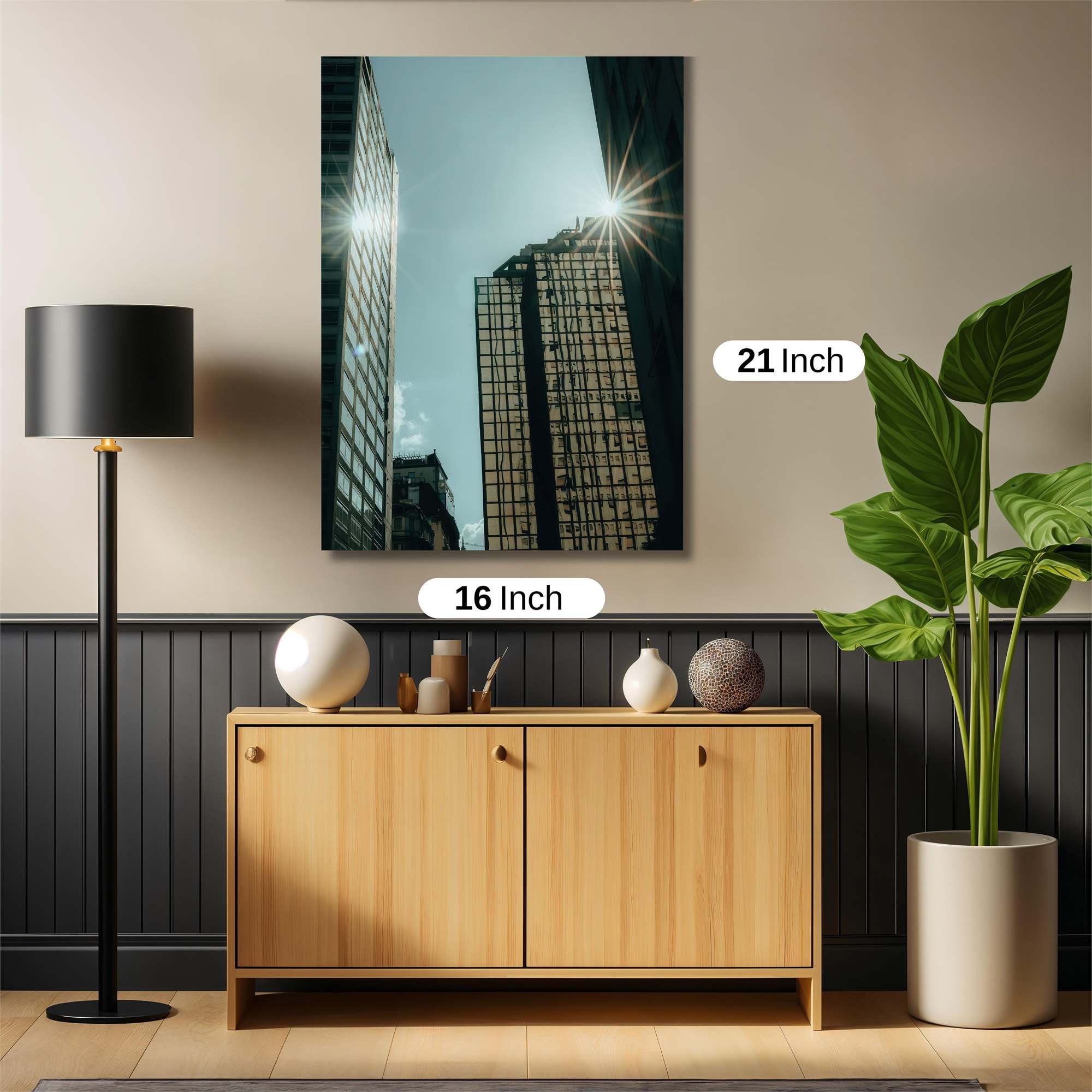 Skyscraper Radiance Safe Wall Magnetic / M