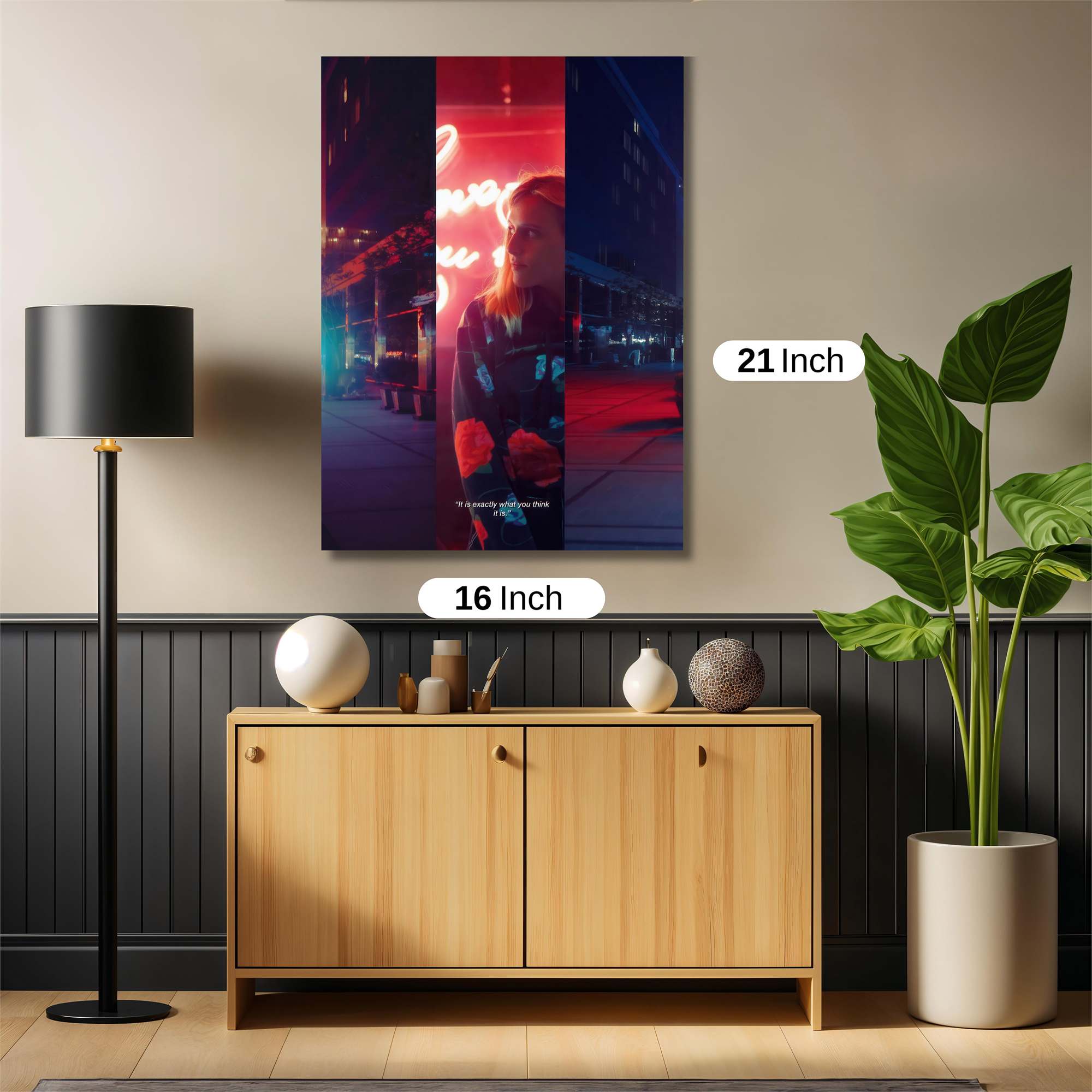 Neon Dream Safe Wall Magnetic / M