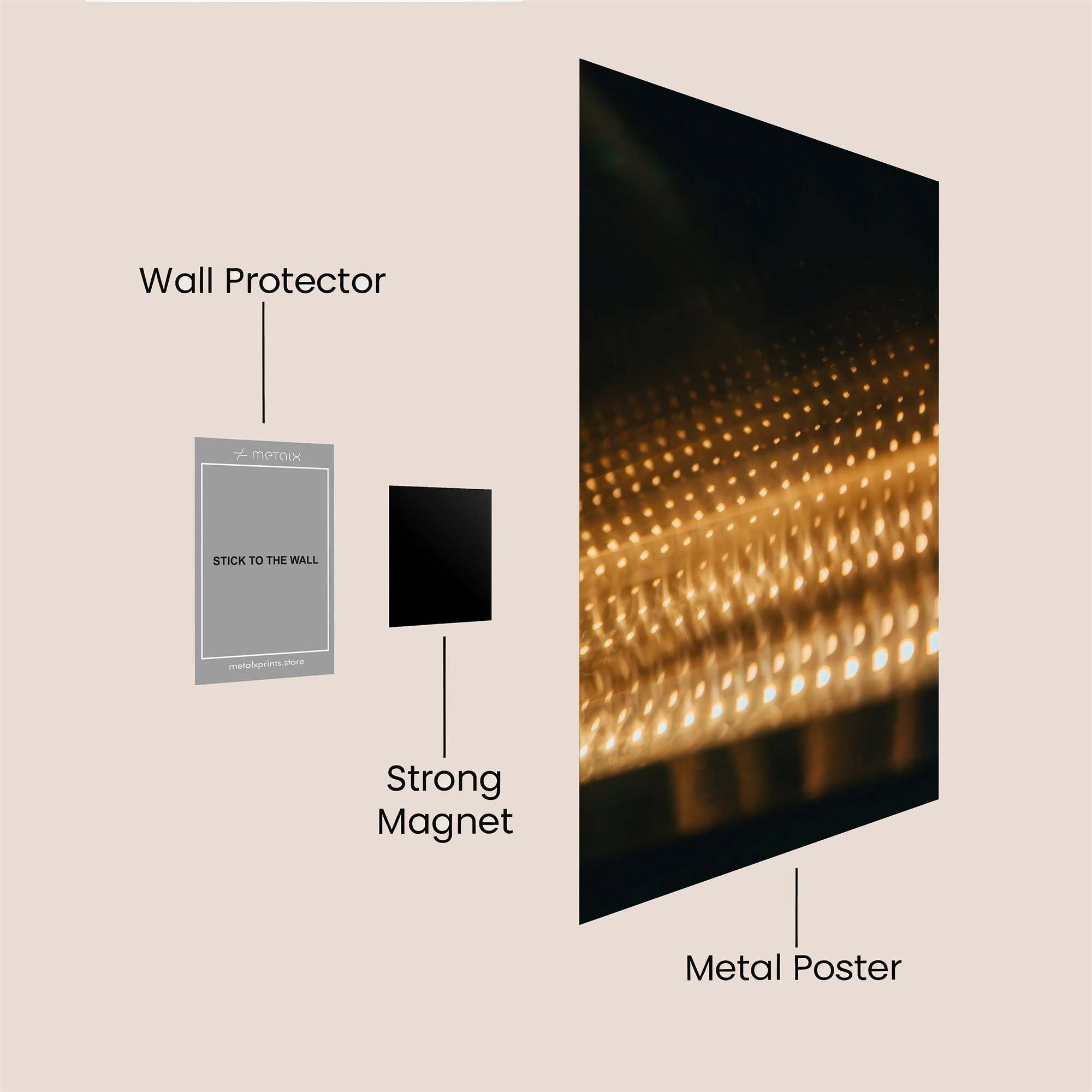 Lights Enigmatic Safe Wall Magnetic / M