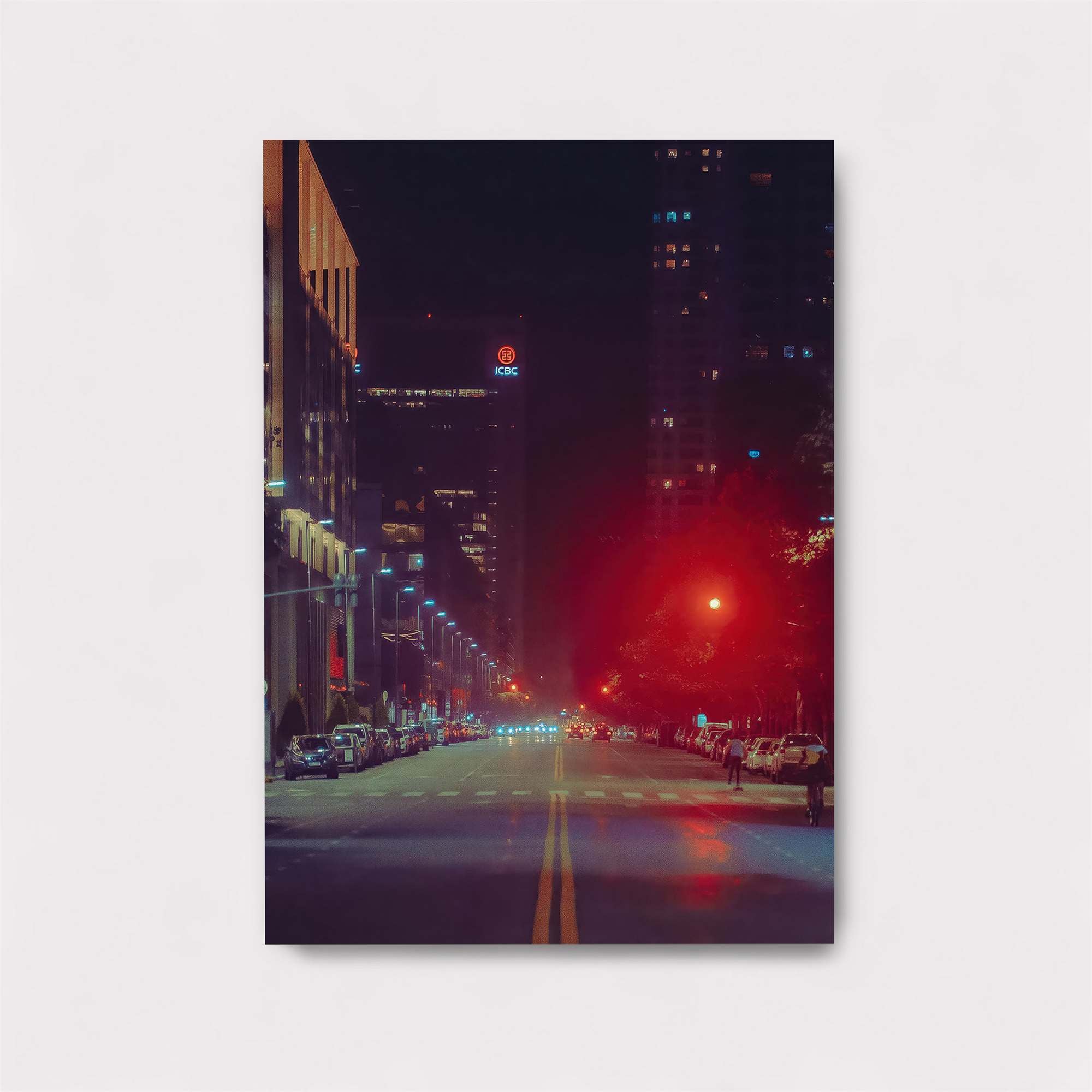 Cityscape Glow Safe Wall Magnetic / M