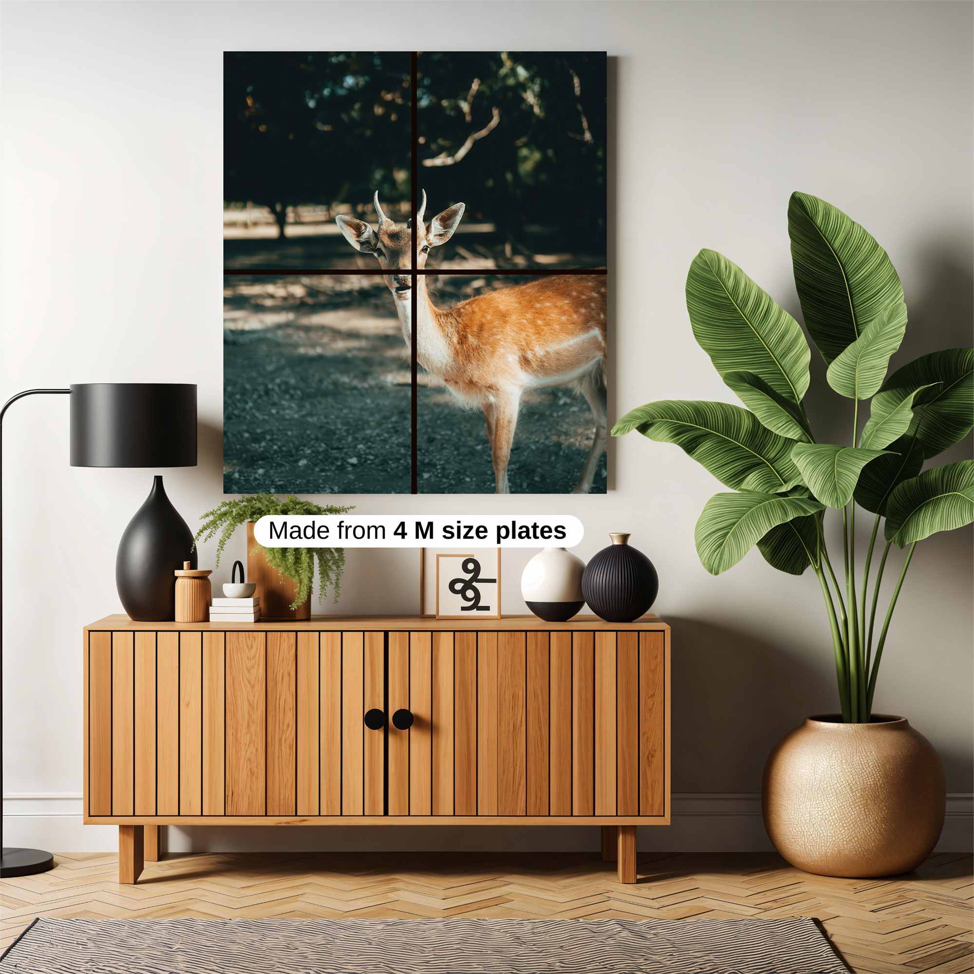 Deer Serenity Safe Wall Magnetic / M