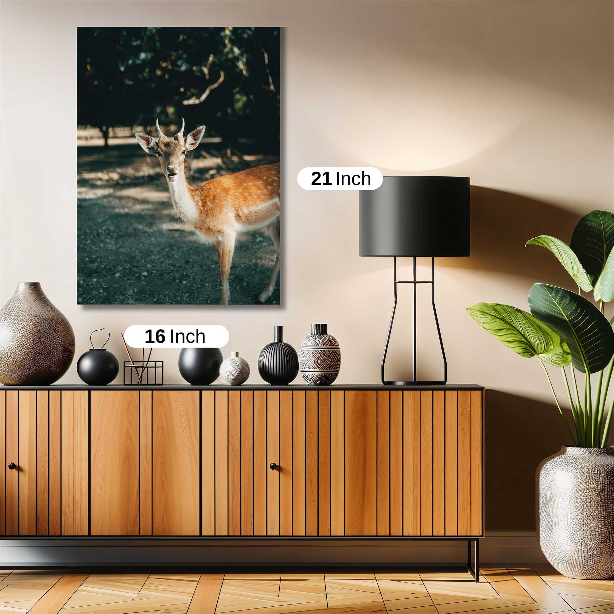 Deer Serenity Safe Wall Magnetic / M