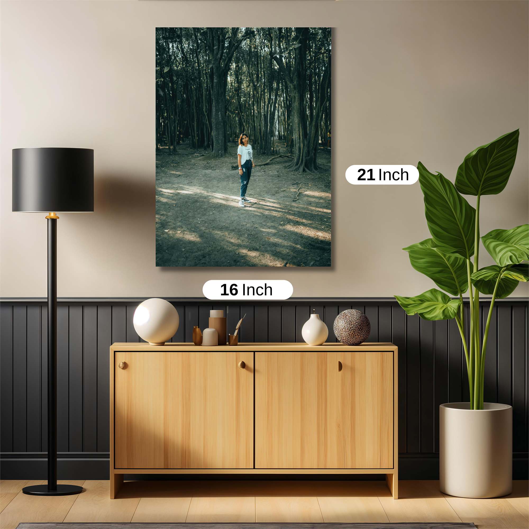 Forest Serenity Safe Wall Magnetic / M