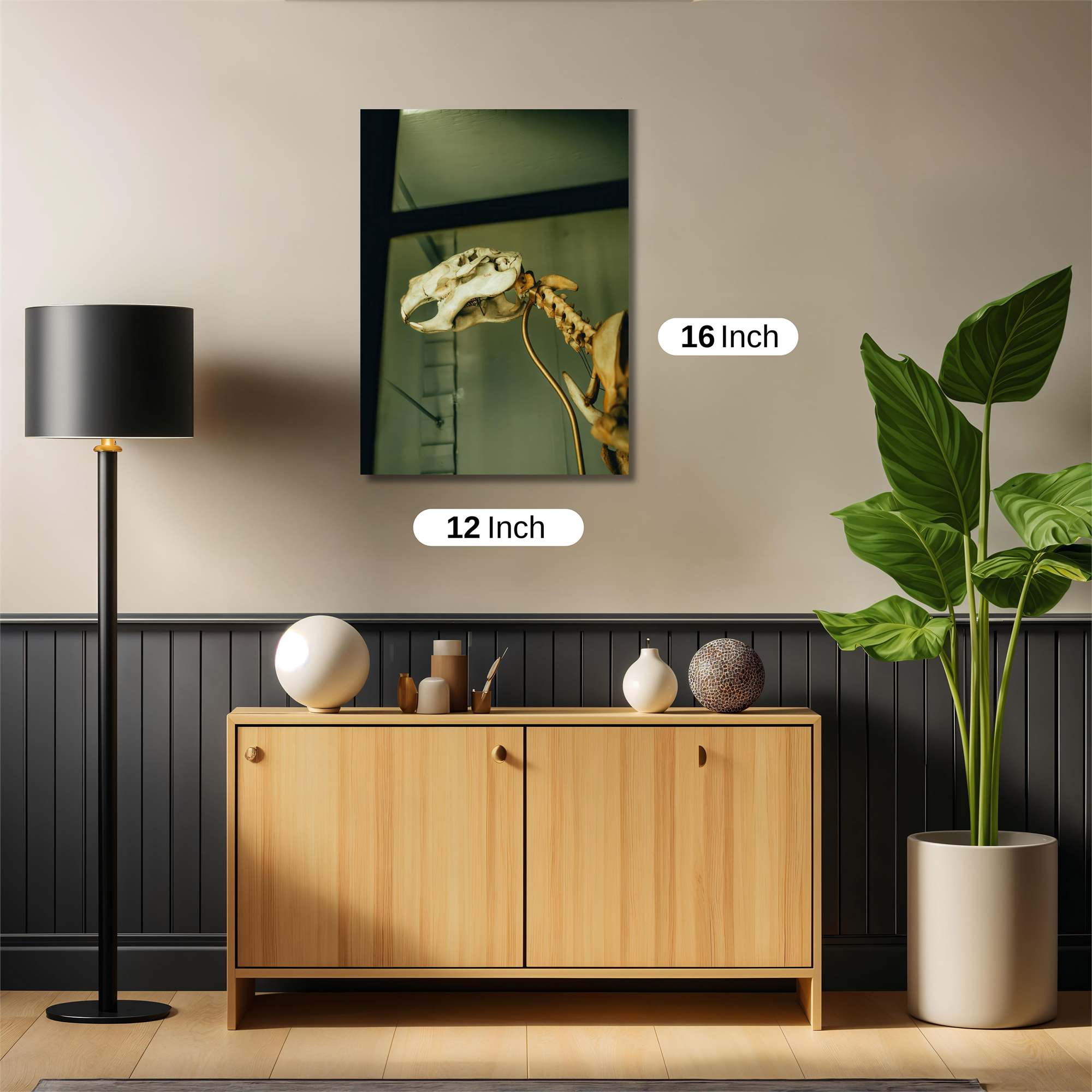 Skull Mystery Safe Wall Magnetic / M