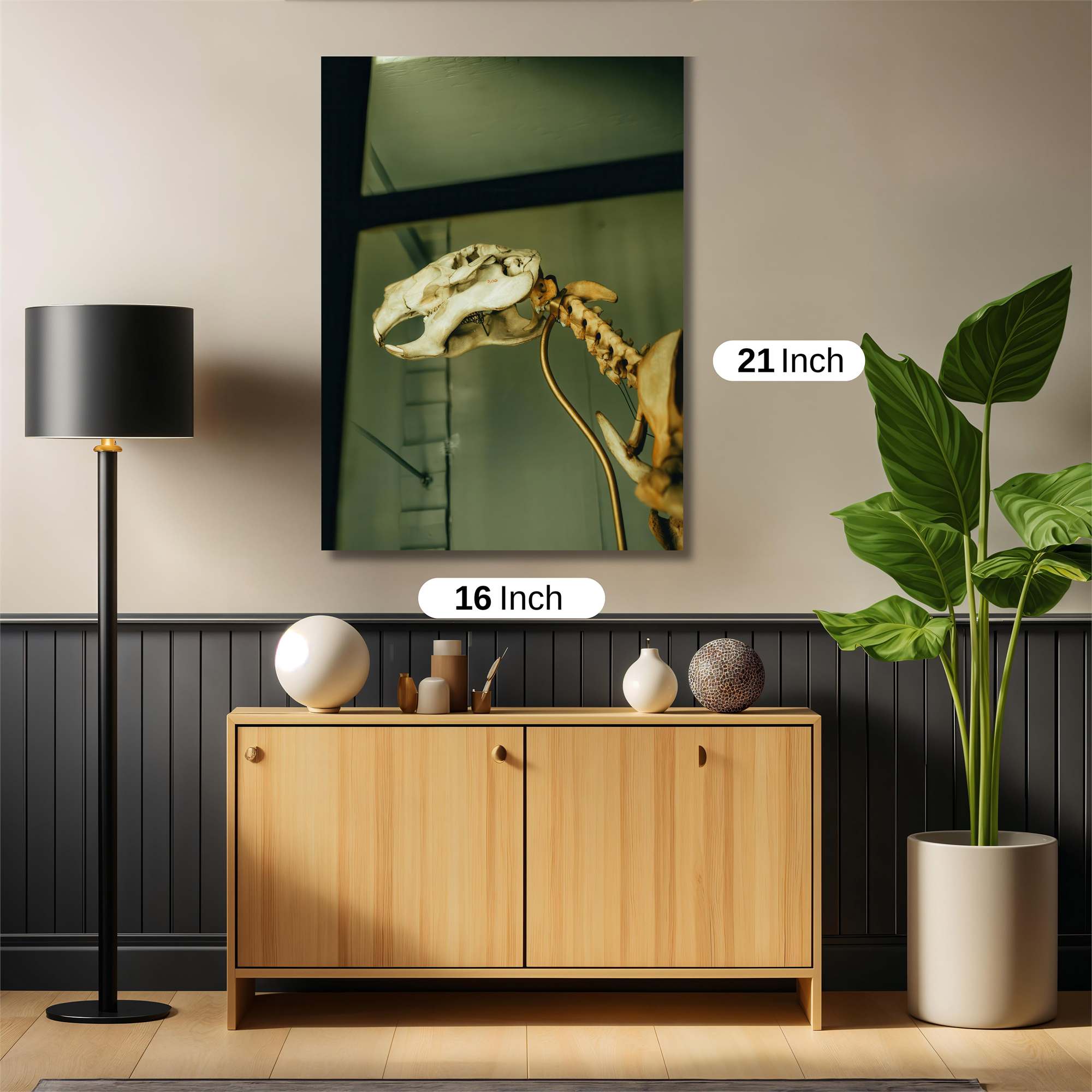 Skull Mystery Safe Wall Magnetic / M