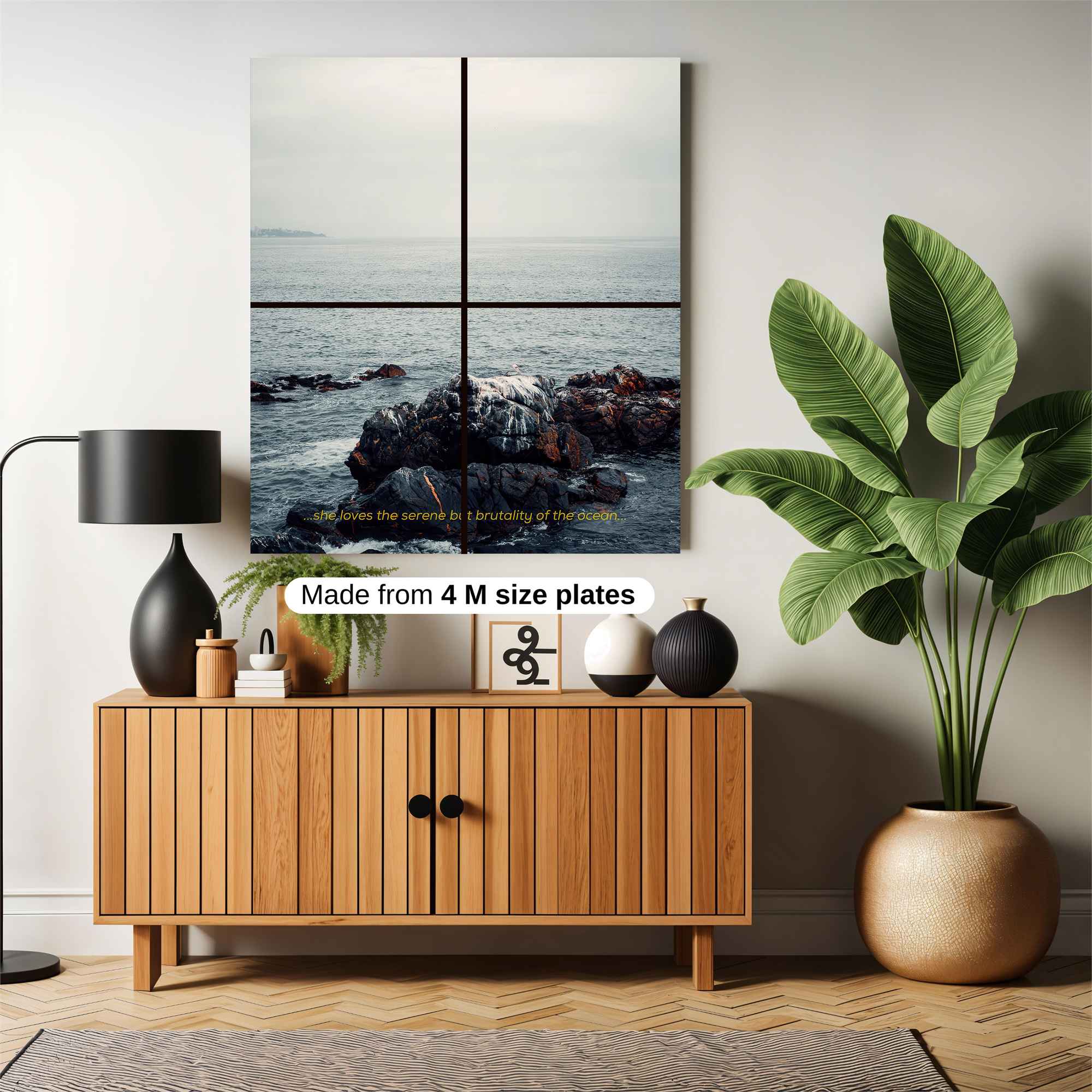 Oceanic Serenity Safe Wall Magnetic / M