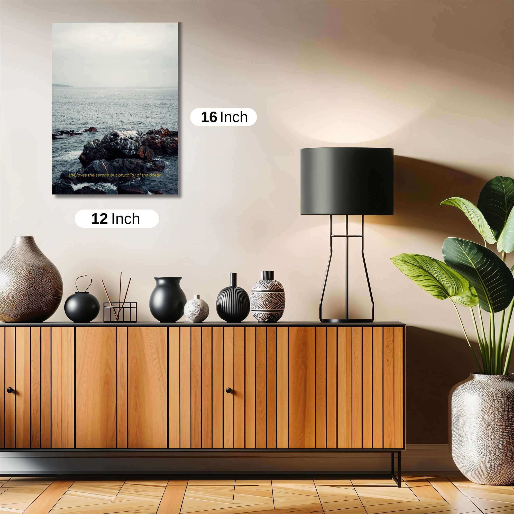 Oceanic Serenity Safe Wall Magnetic / M