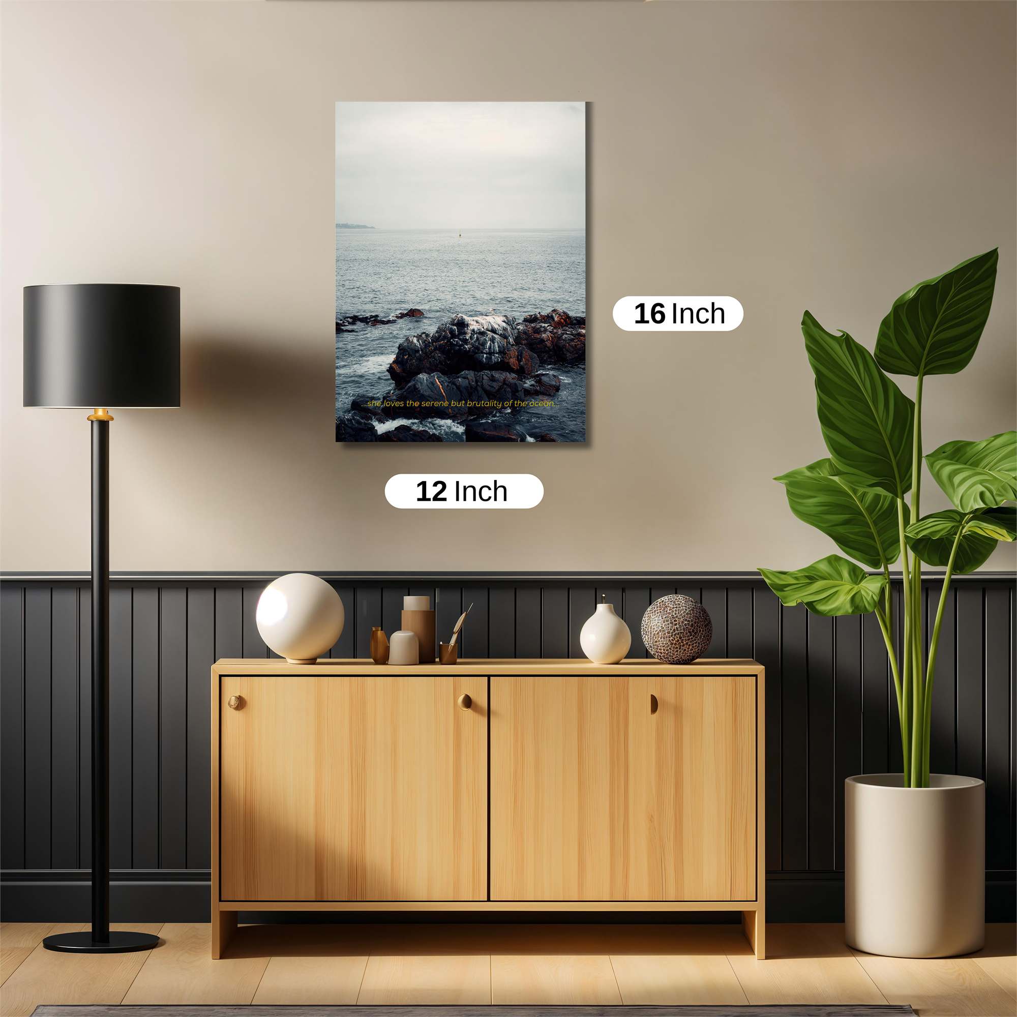 Oceanic Serenity Safe Wall Magnetic / M