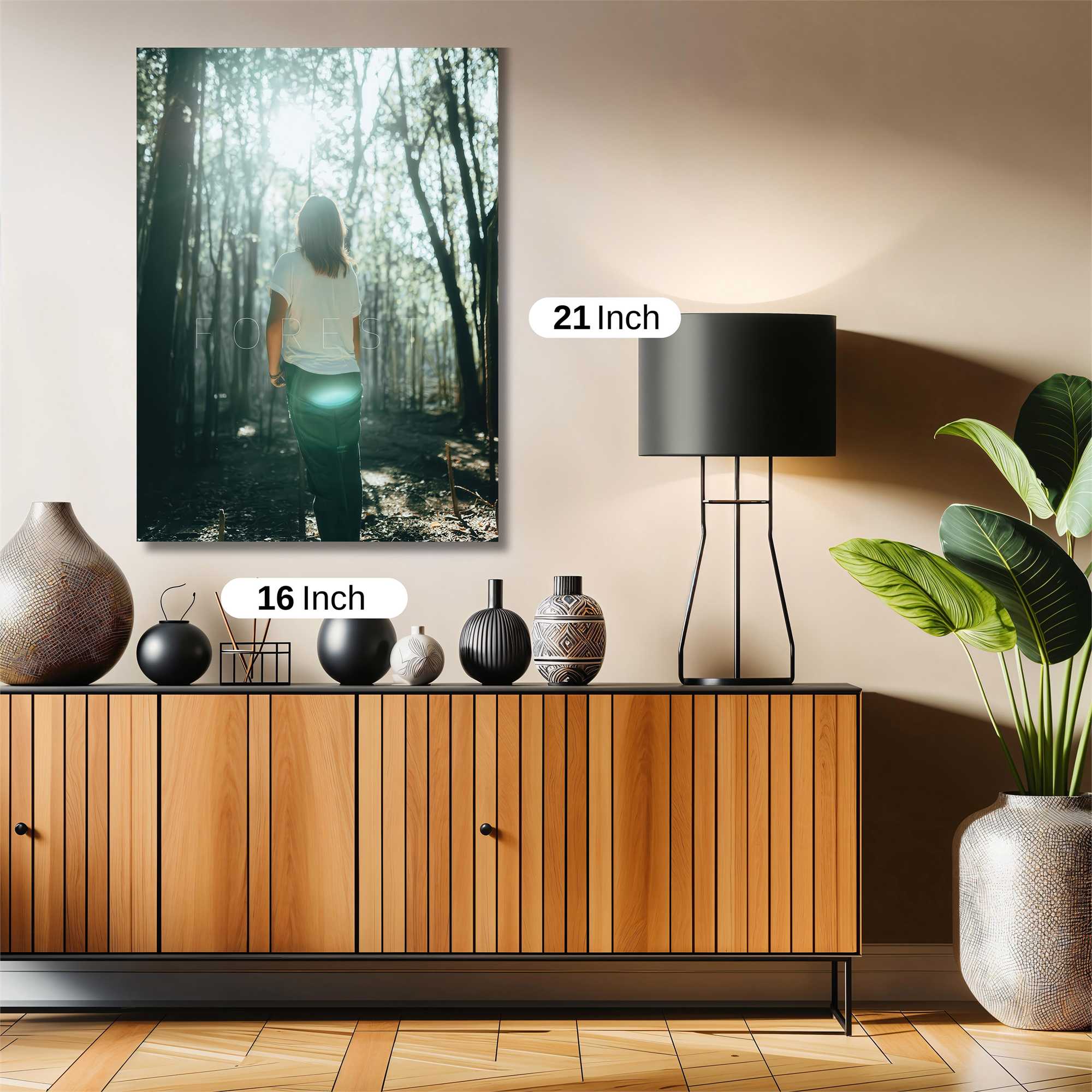 Forest Serenity Safe Wall Magnetic / M