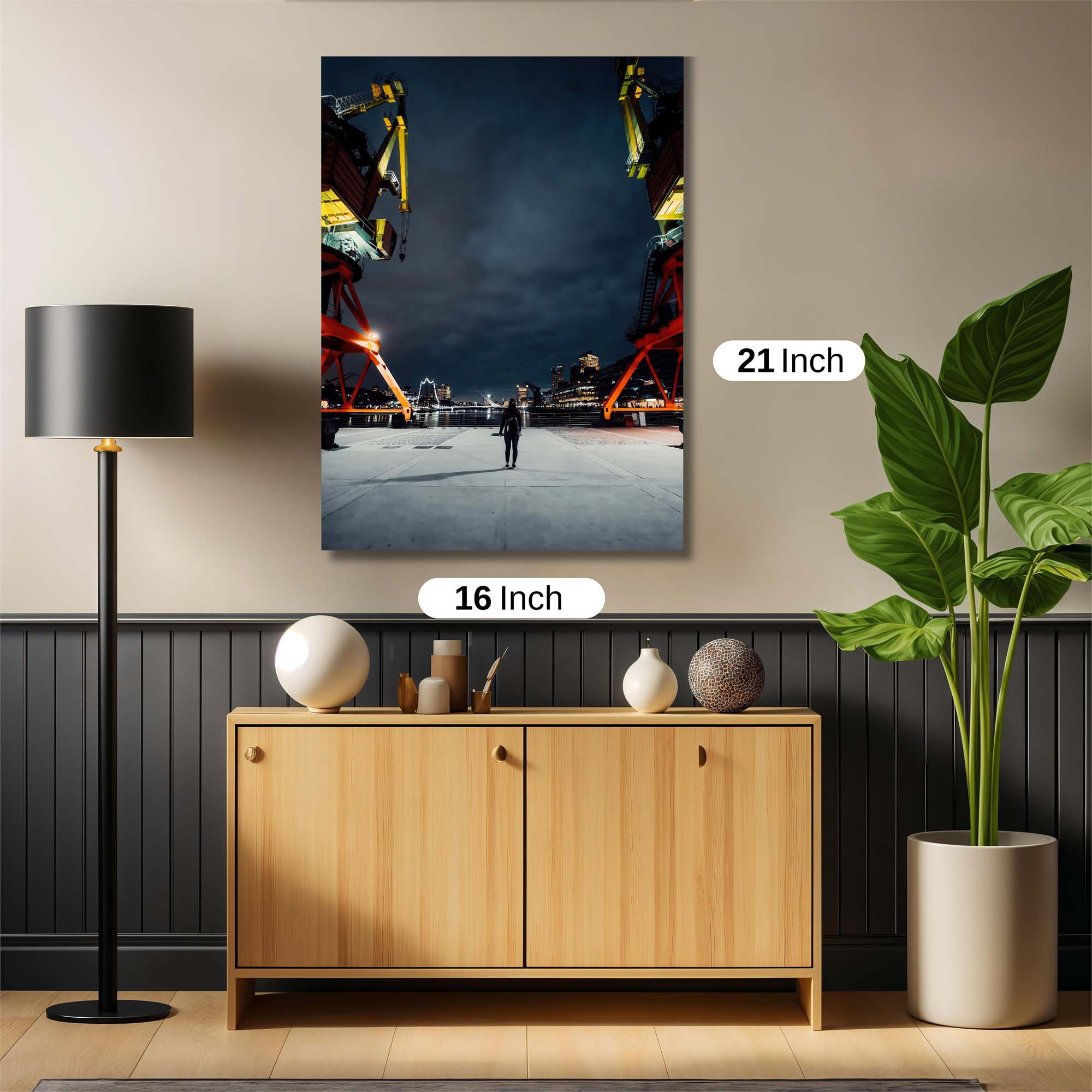 Harbor Solitude Safe Wall Magnetic / M