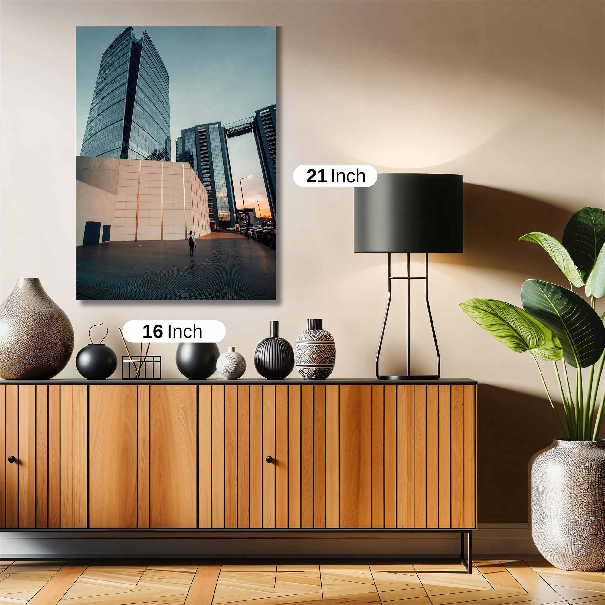 Skyline Serenity Safe Wall Magnetic / M