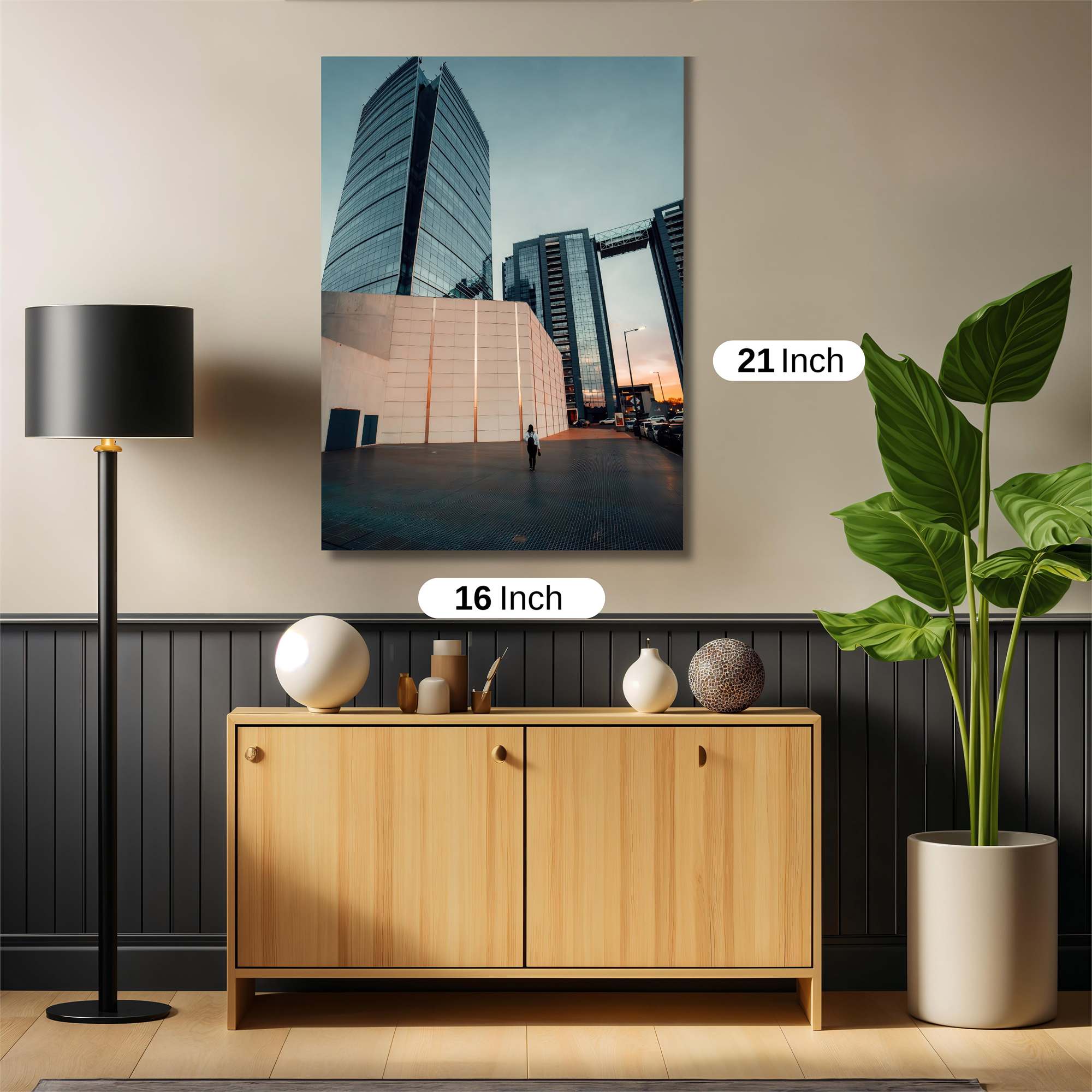 Skyline Serenity Safe Wall Magnetic / M