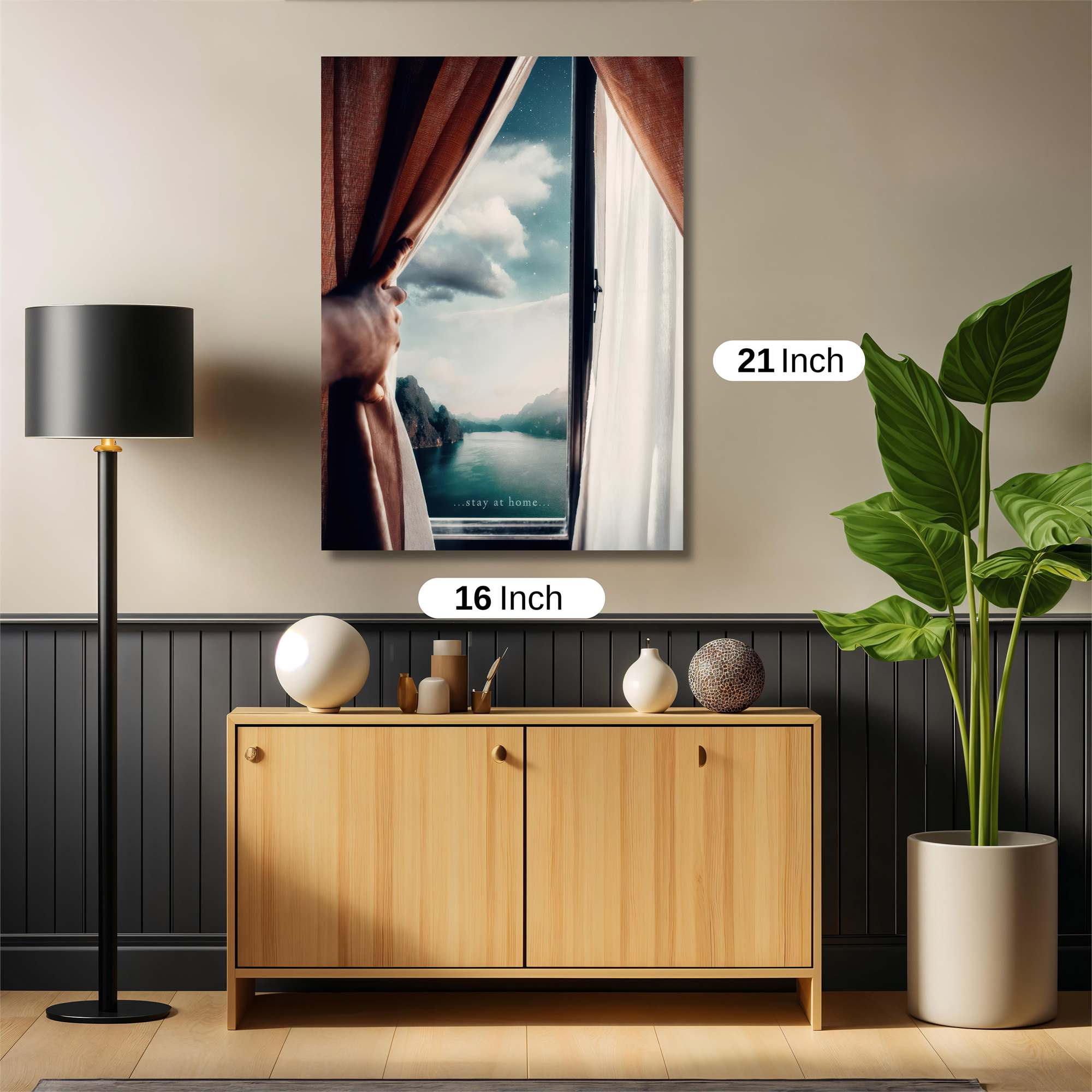 Window Serenity Safe Wall Magnetic / M