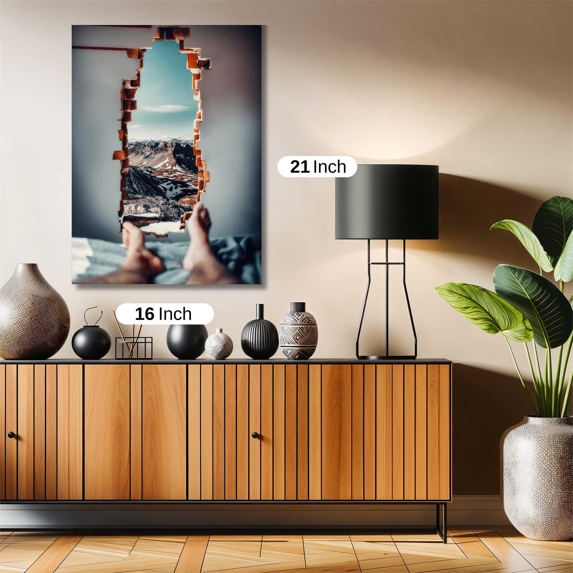 Escape Serene Safe Wall Magnetic / M