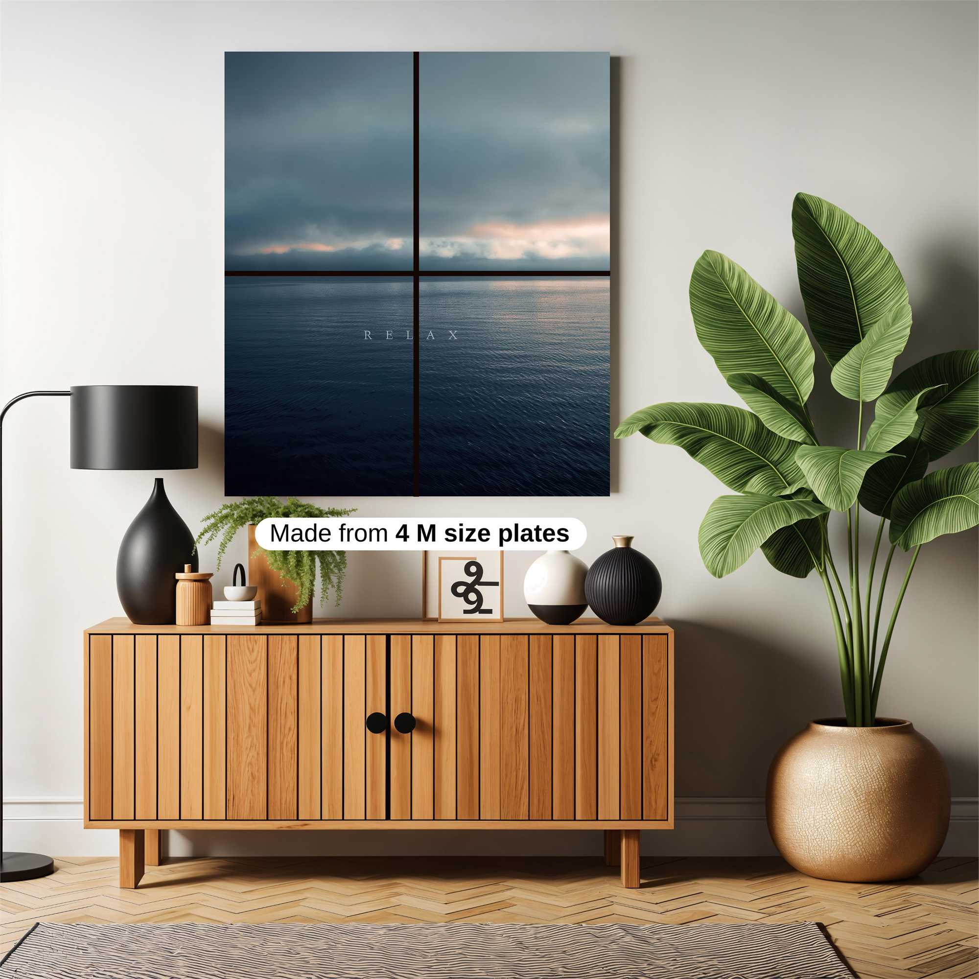 Ocean Serenity Safe Wall Magnetic / M