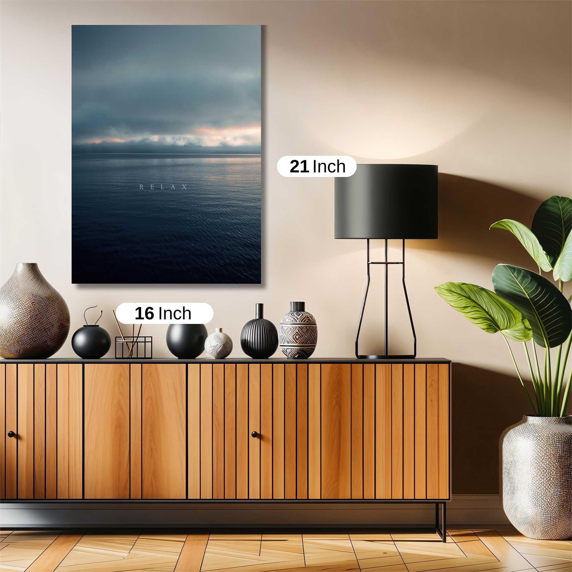 Ocean Serenity Safe Wall Magnetic / M