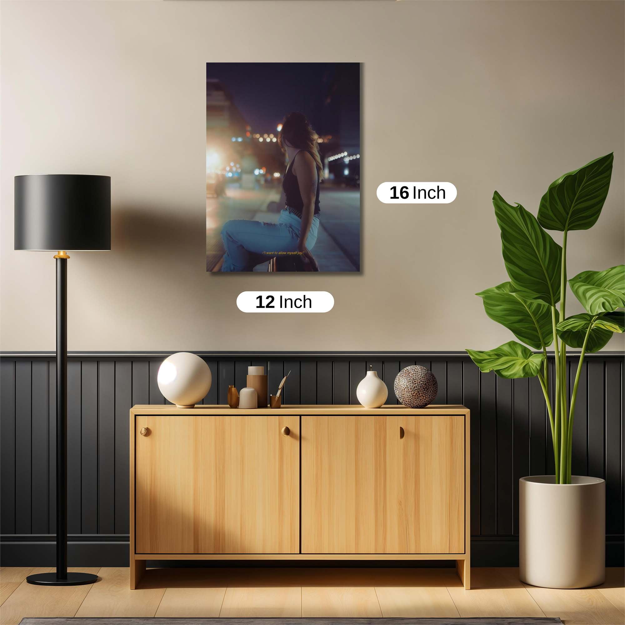 Night Solitude Safe Wall Magnetic / M