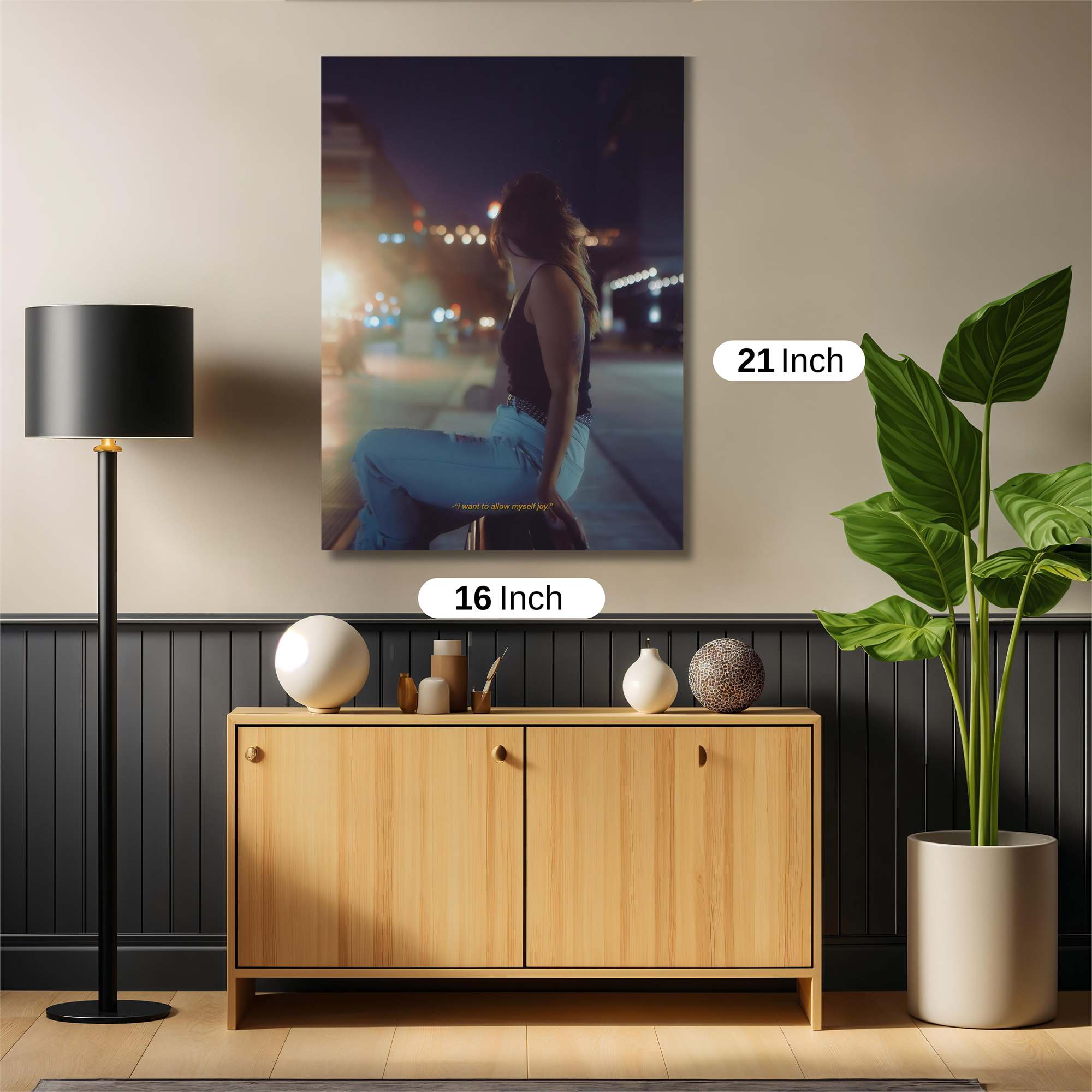 Night Solitude Safe Wall Magnetic / M