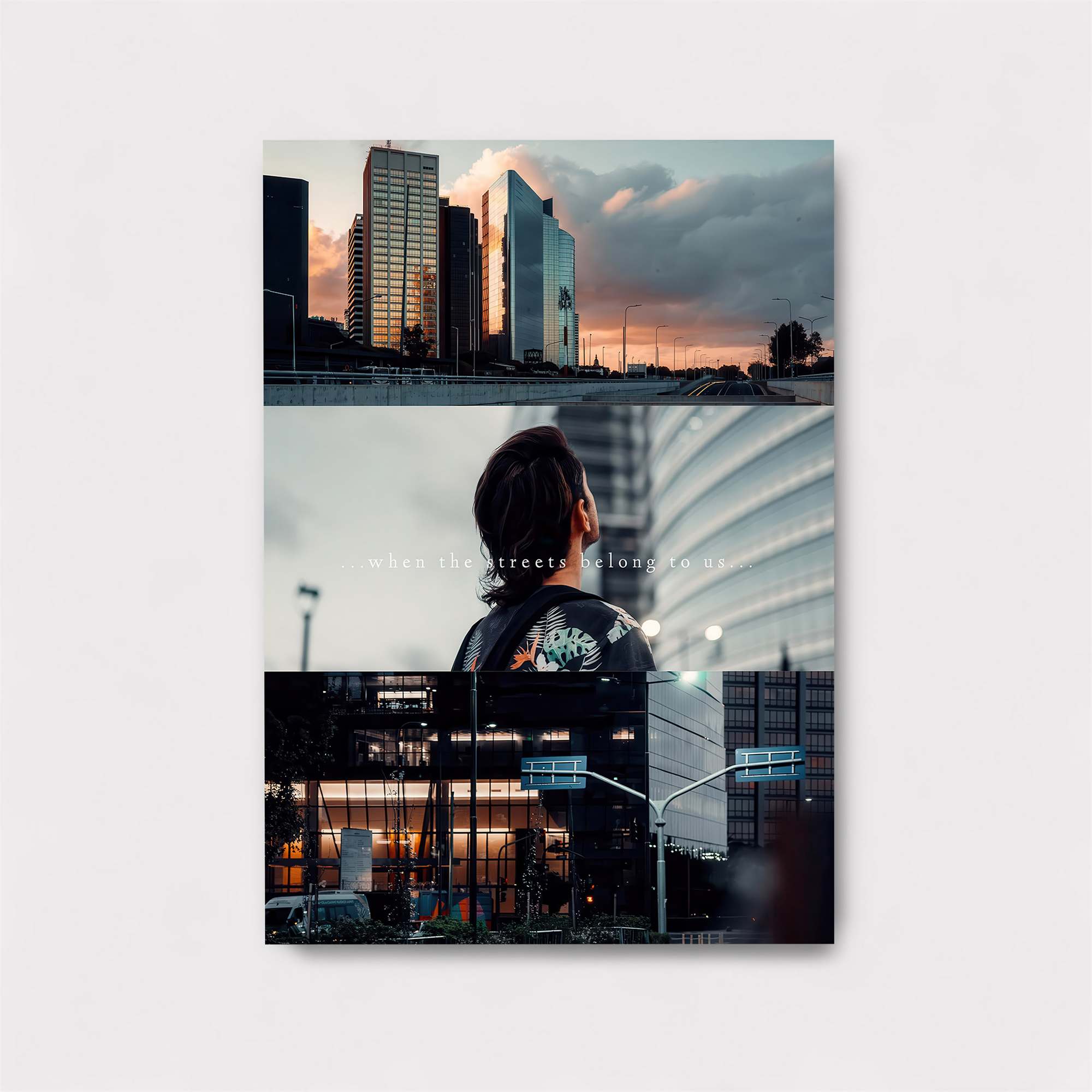 City Serenity Safe Wall Magnetic / M