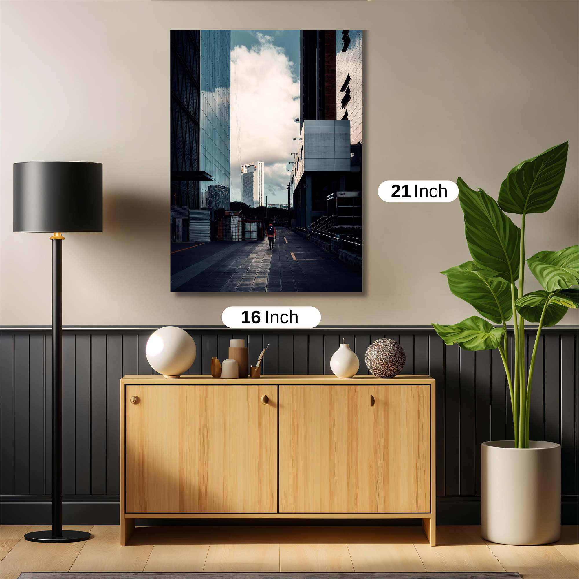 Urban Serenity Safe Wall Magnetic / M