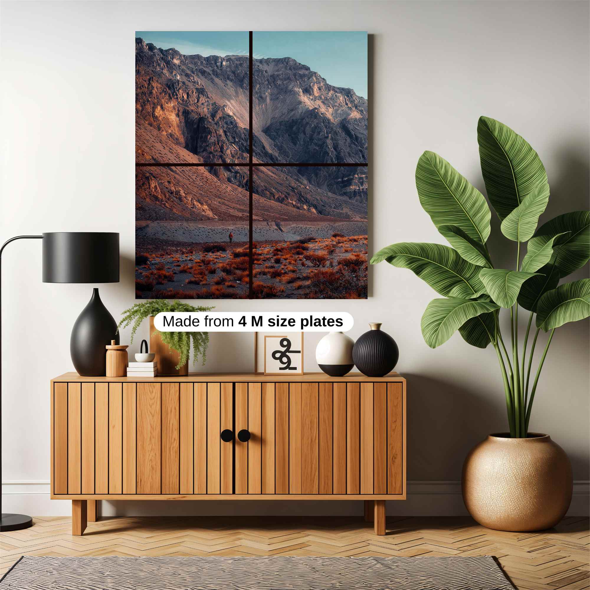 Mountain Serenity Safe Wall Magnetic / M