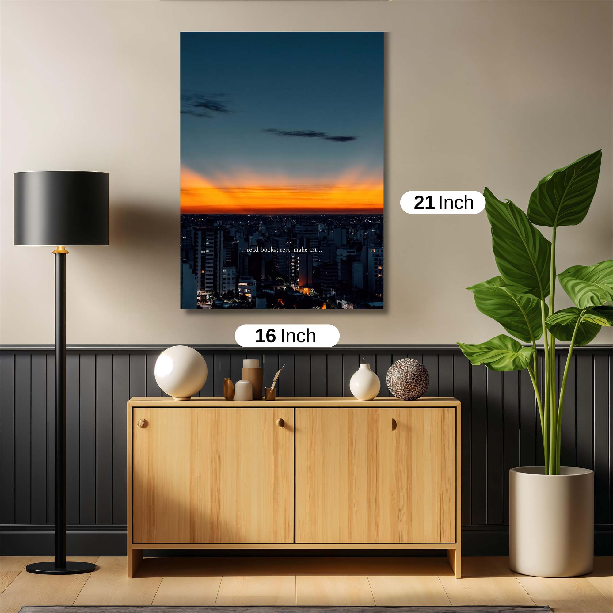 City Serenity Safe Wall Magnetic / M