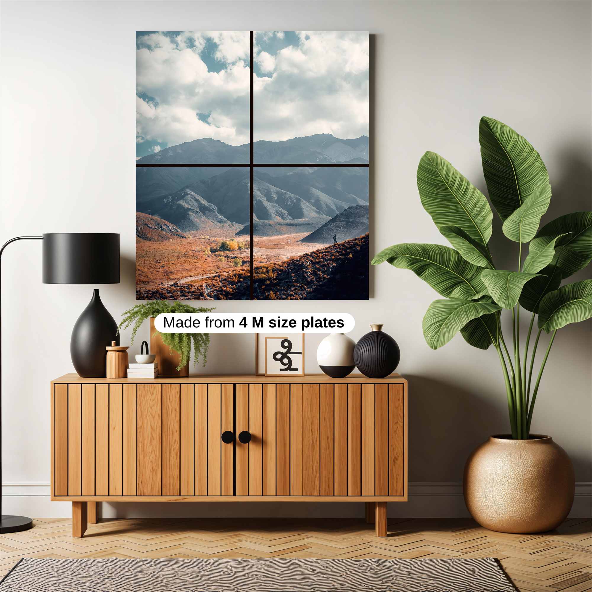 Mountain Serenity Safe Wall Magnetic / M