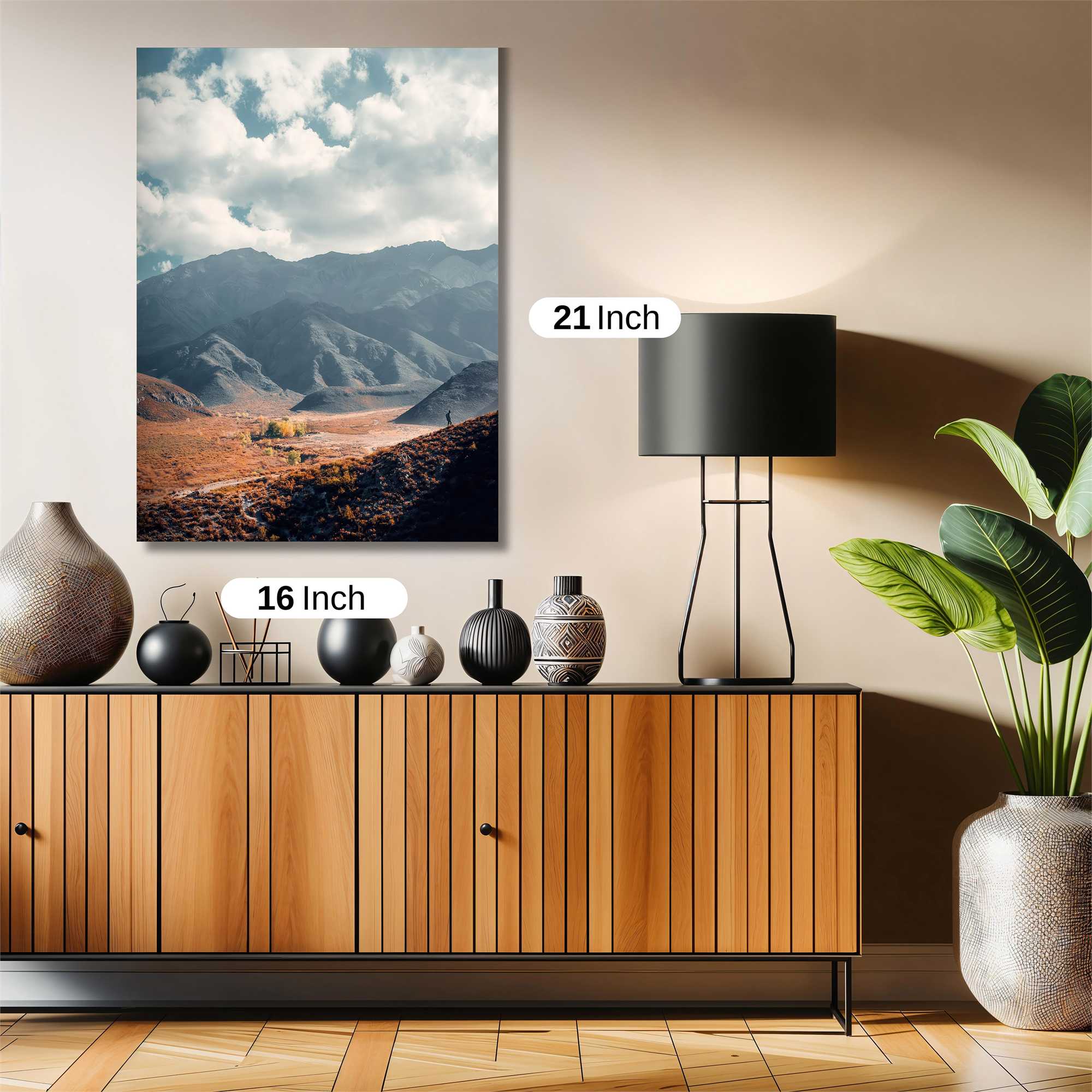 Mountain Serenity Safe Wall Magnetic / M