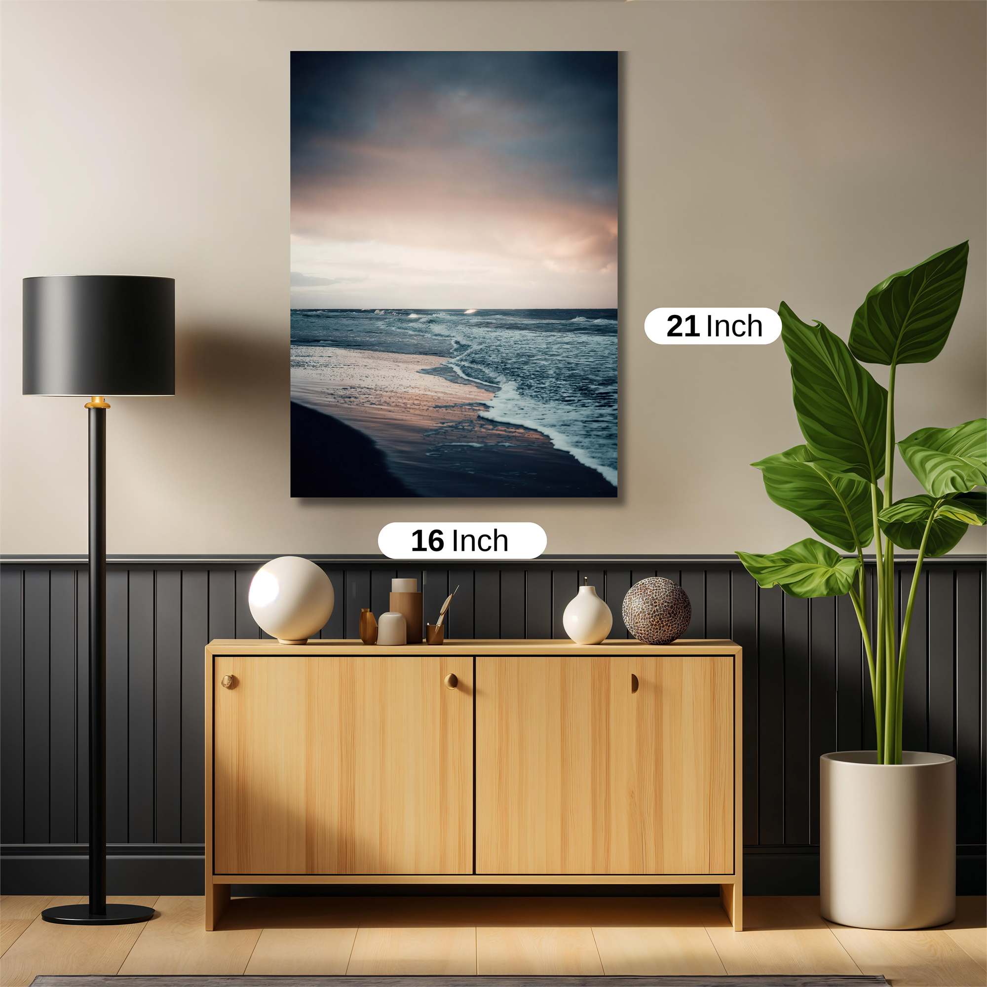 Oceanic Serenity Safe Wall Magnetic / M