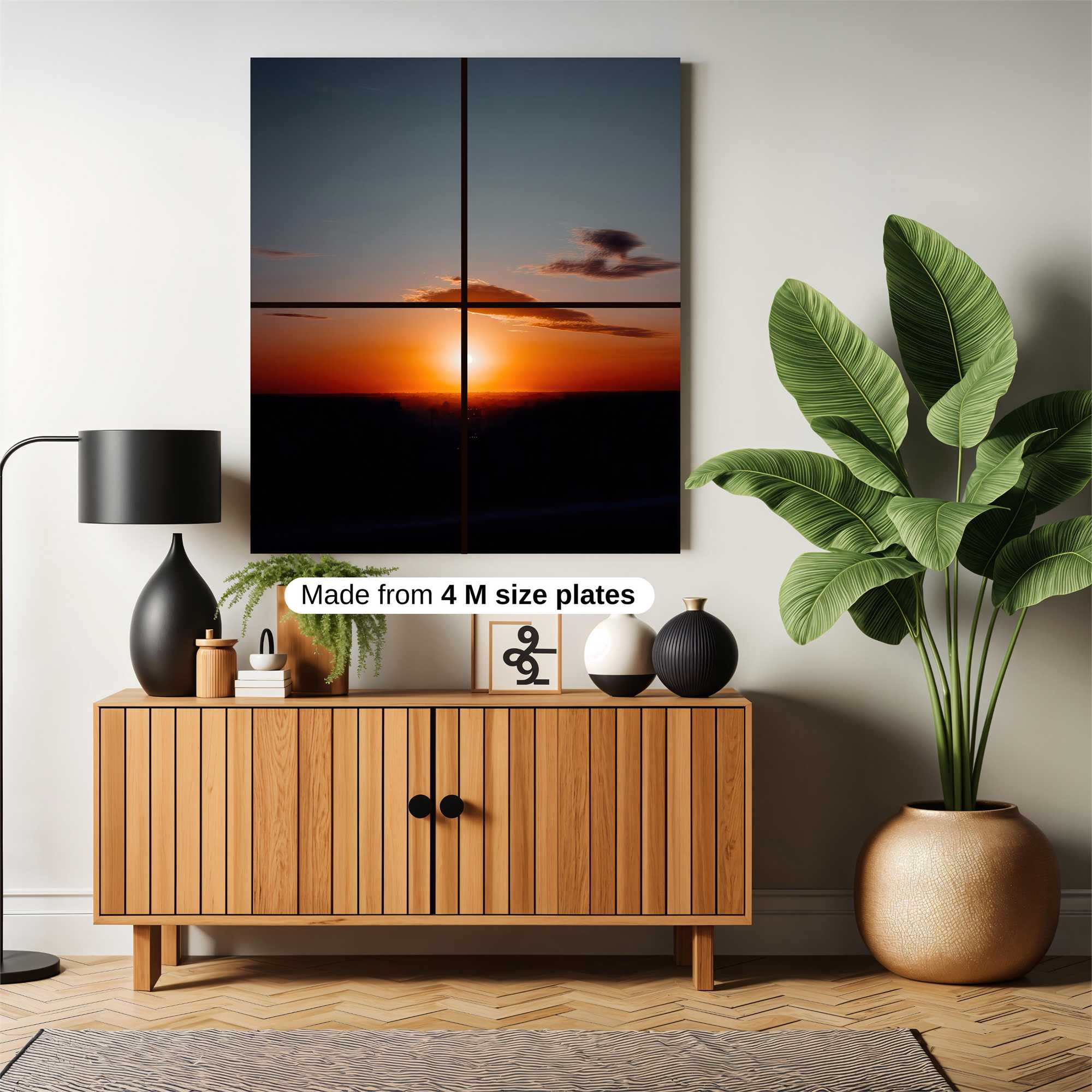 Sunset Serenity Safe Wall Magnetic / M
