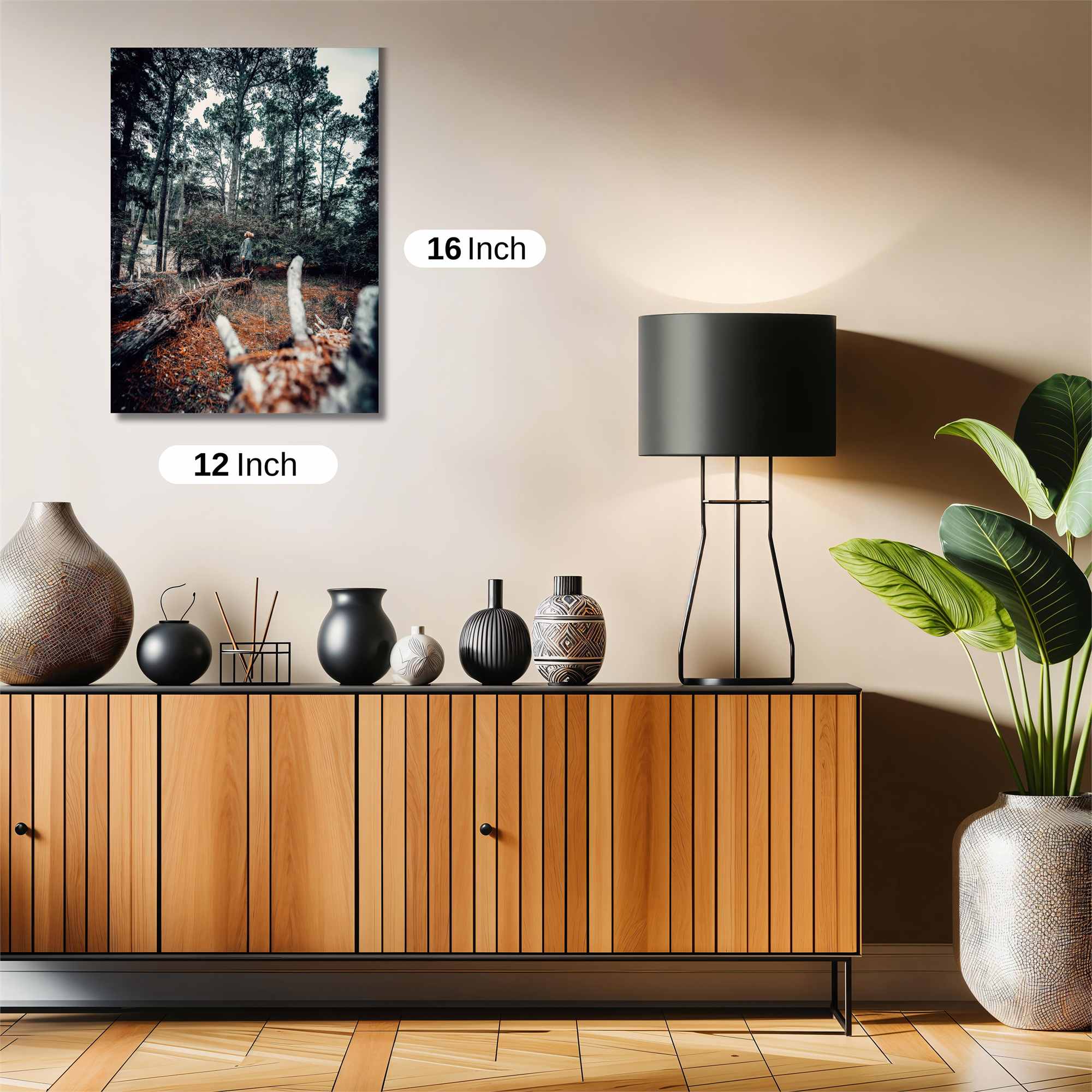 Forest Serenity Safe Wall Magnetic / M