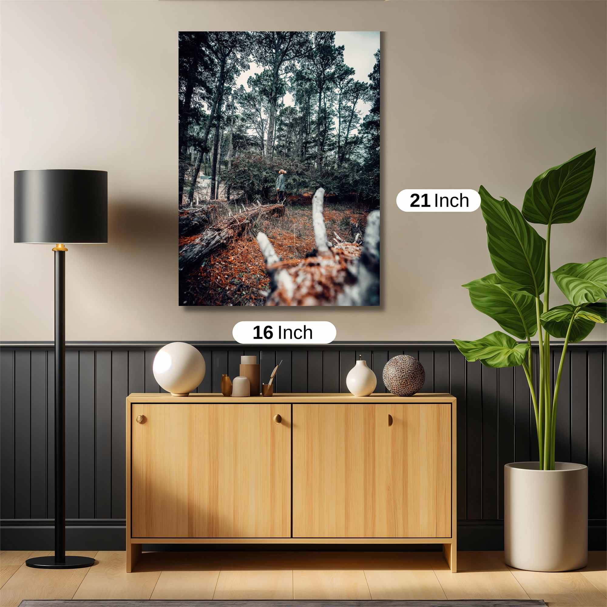 Forest Serenity Safe Wall Magnetic / M