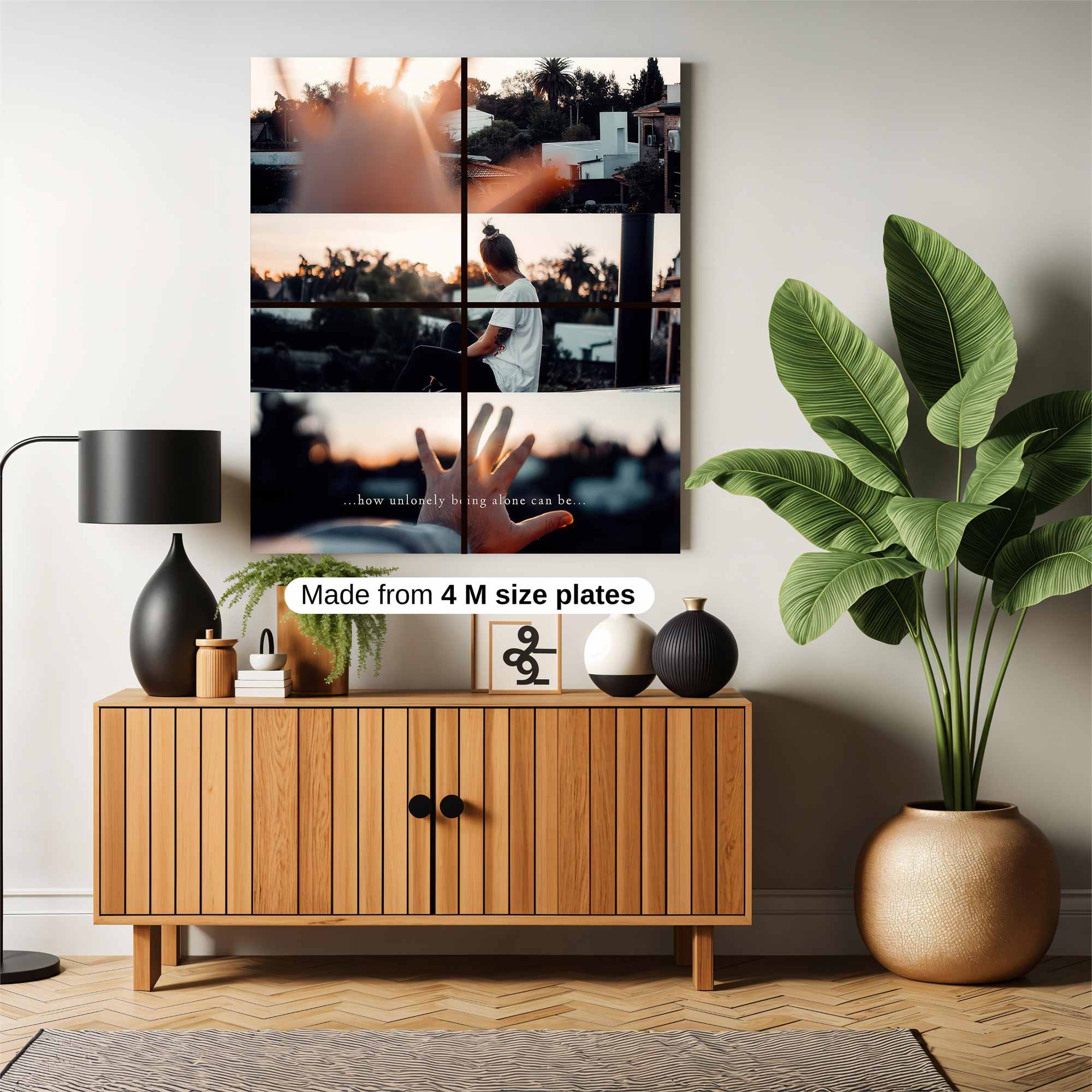 Sunset Solitude Safe Wall Magnetic / M