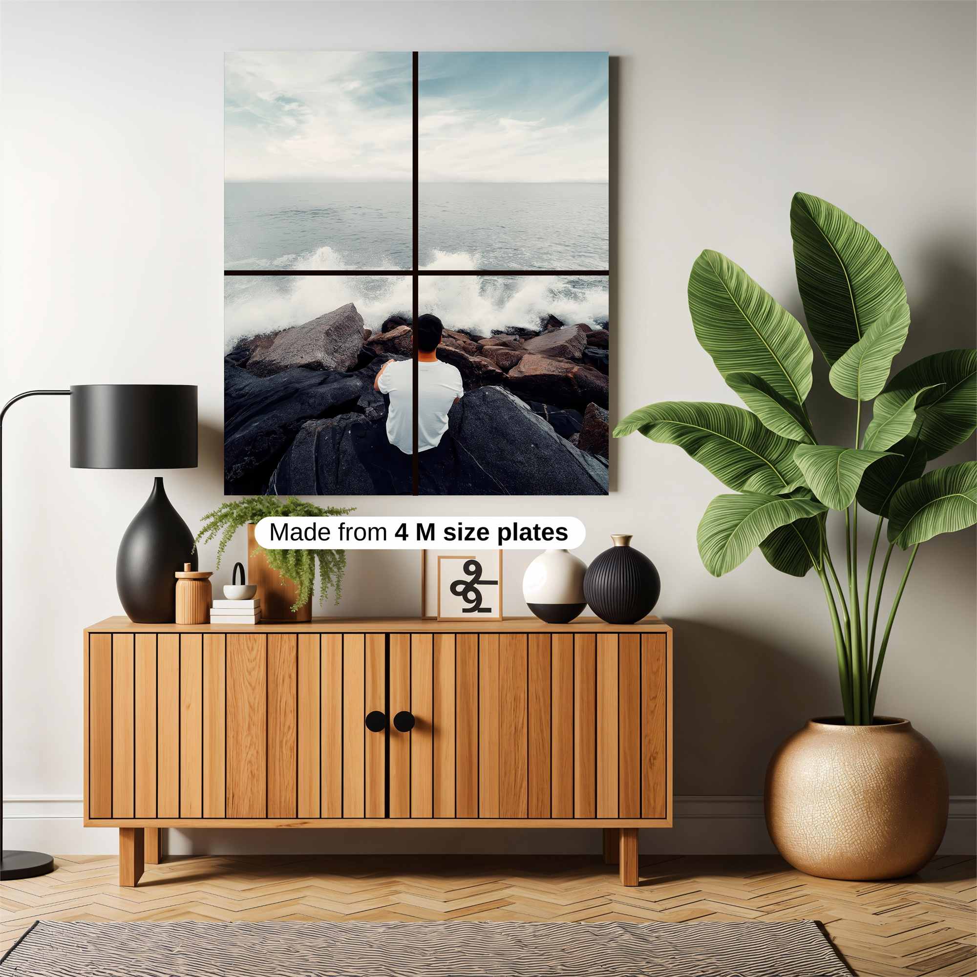 Ocean Serenity Safe Wall Magnetic / M