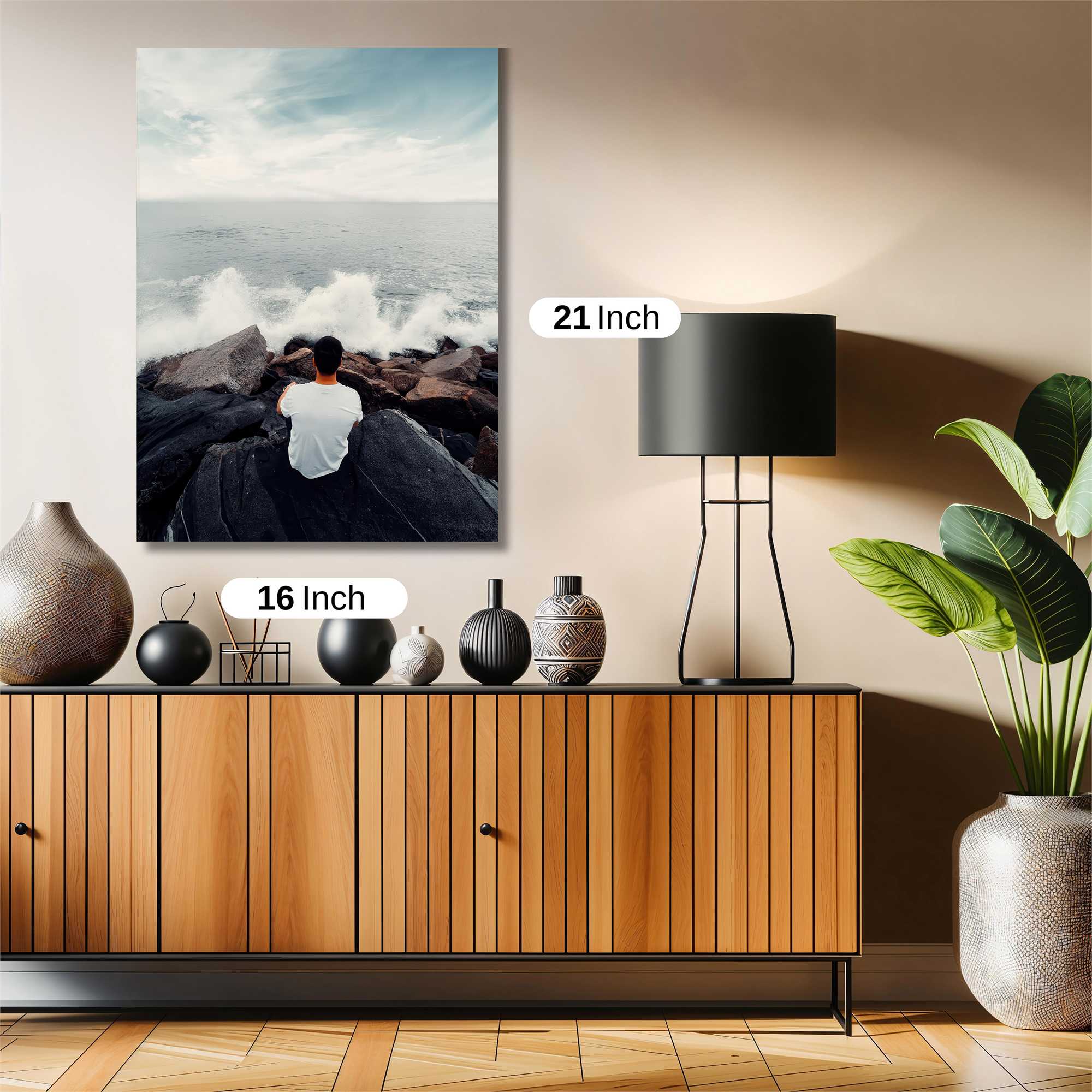 Ocean Serenity Safe Wall Magnetic / M