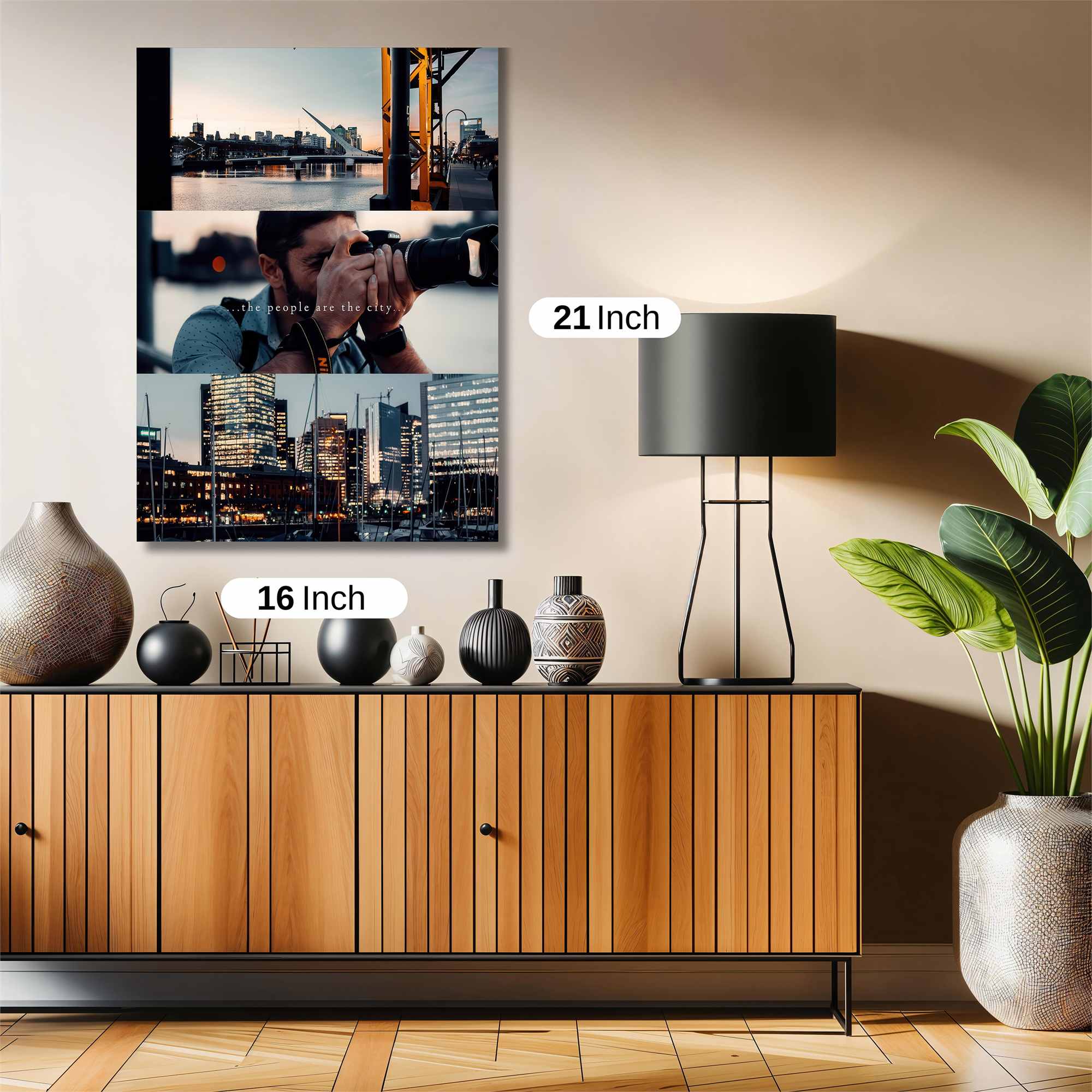 City Serenity Safe Wall Magnetic / M