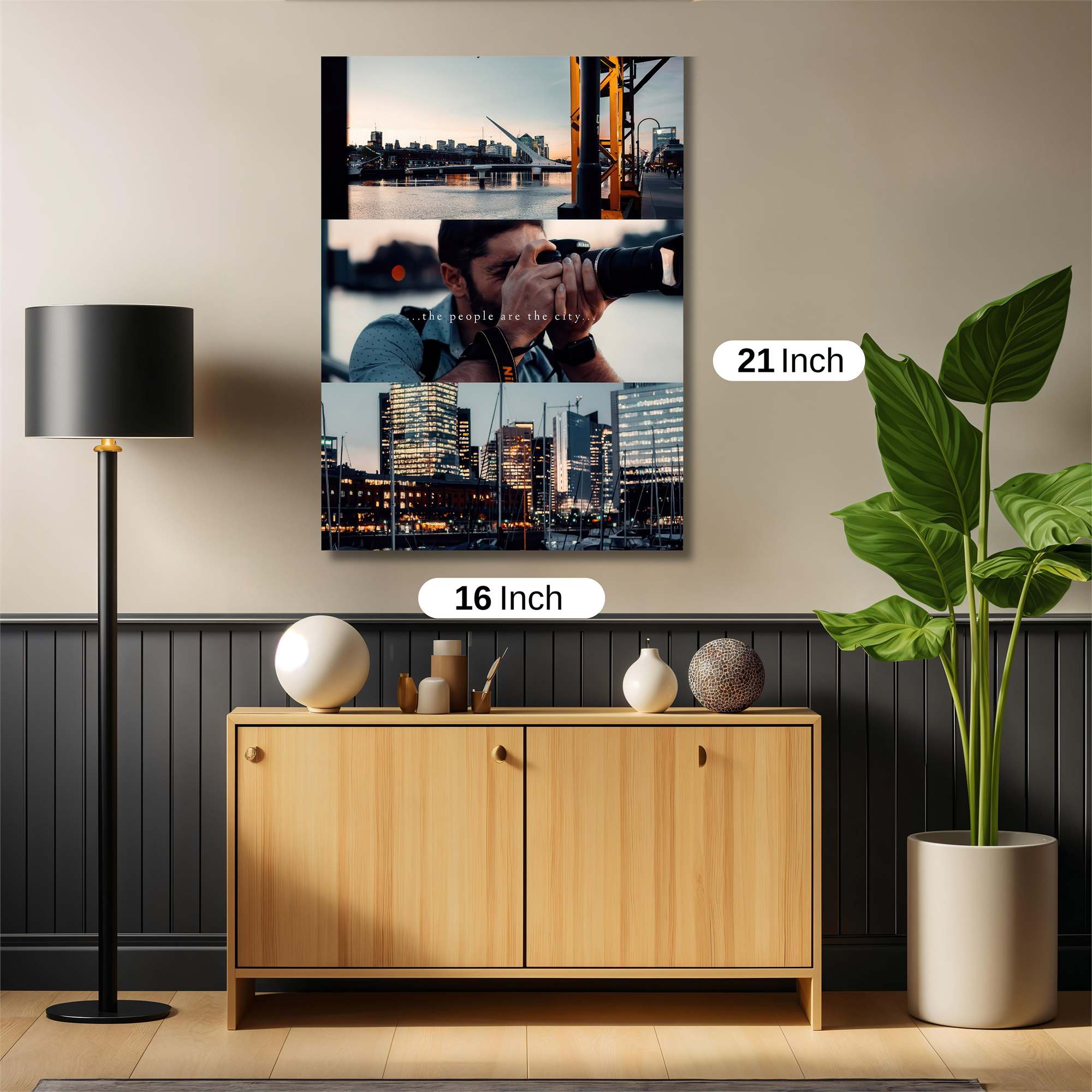 City Serenity Safe Wall Magnetic / M