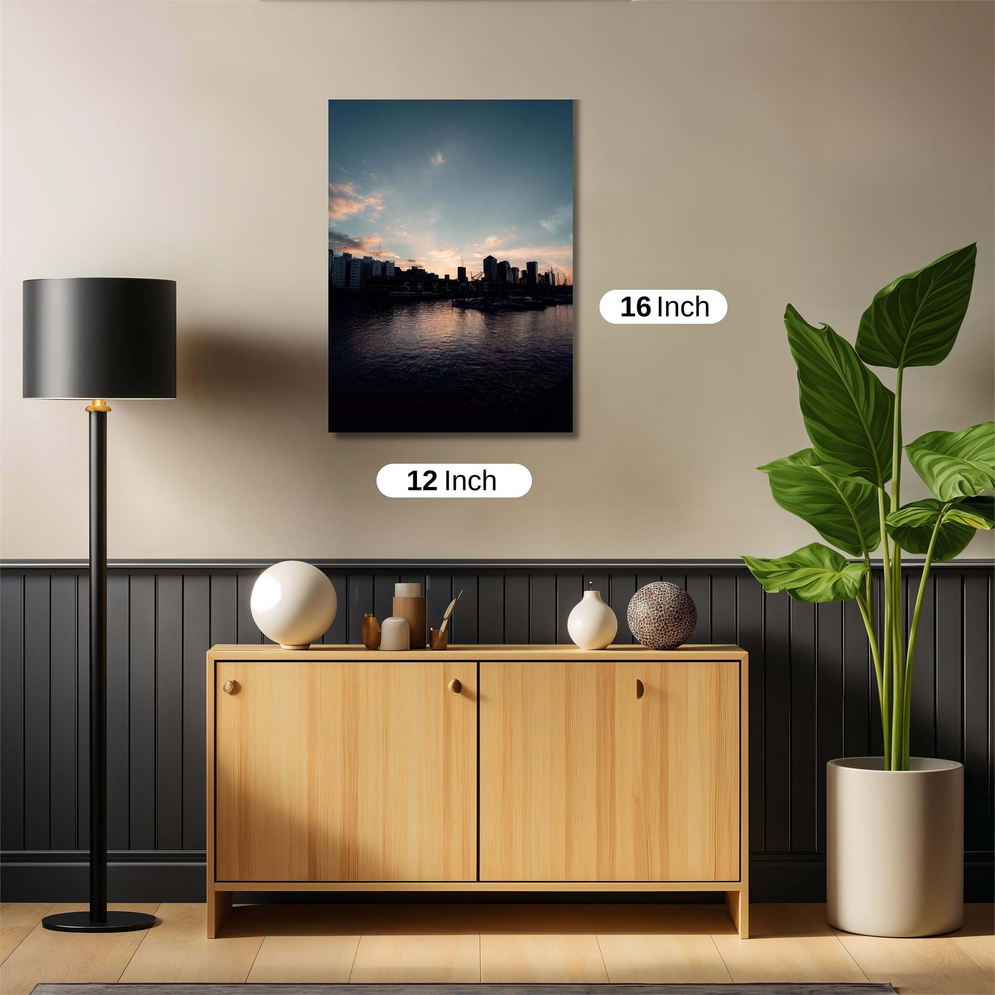 City Serenity Safe Wall Magnetic / M