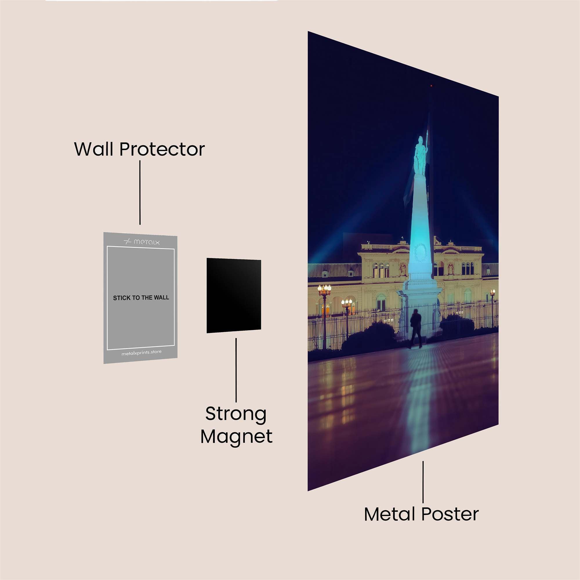 Liberty Radiant Safe Wall Magnetic / M