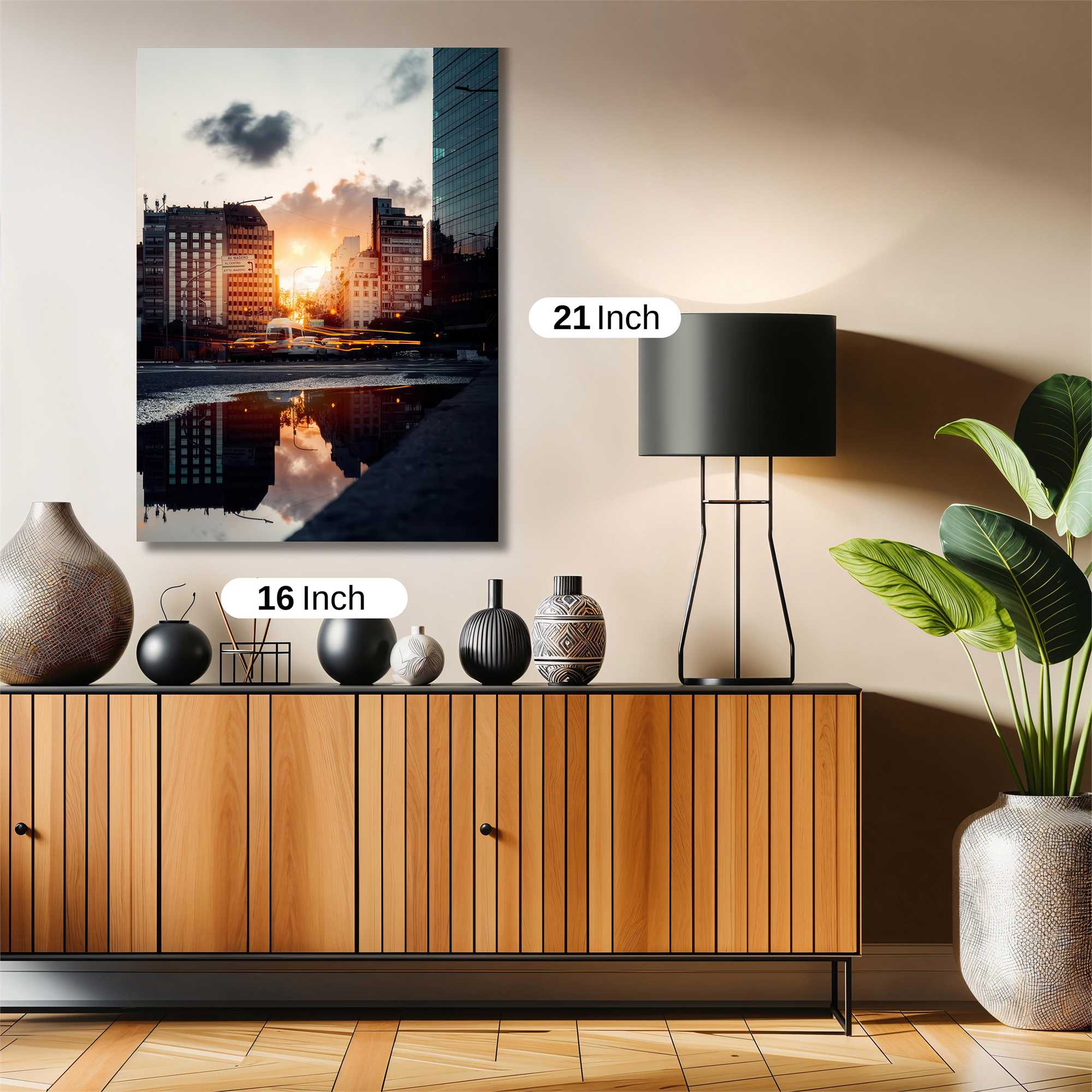 Sunset Serenity Safe Wall Magnetic / M
