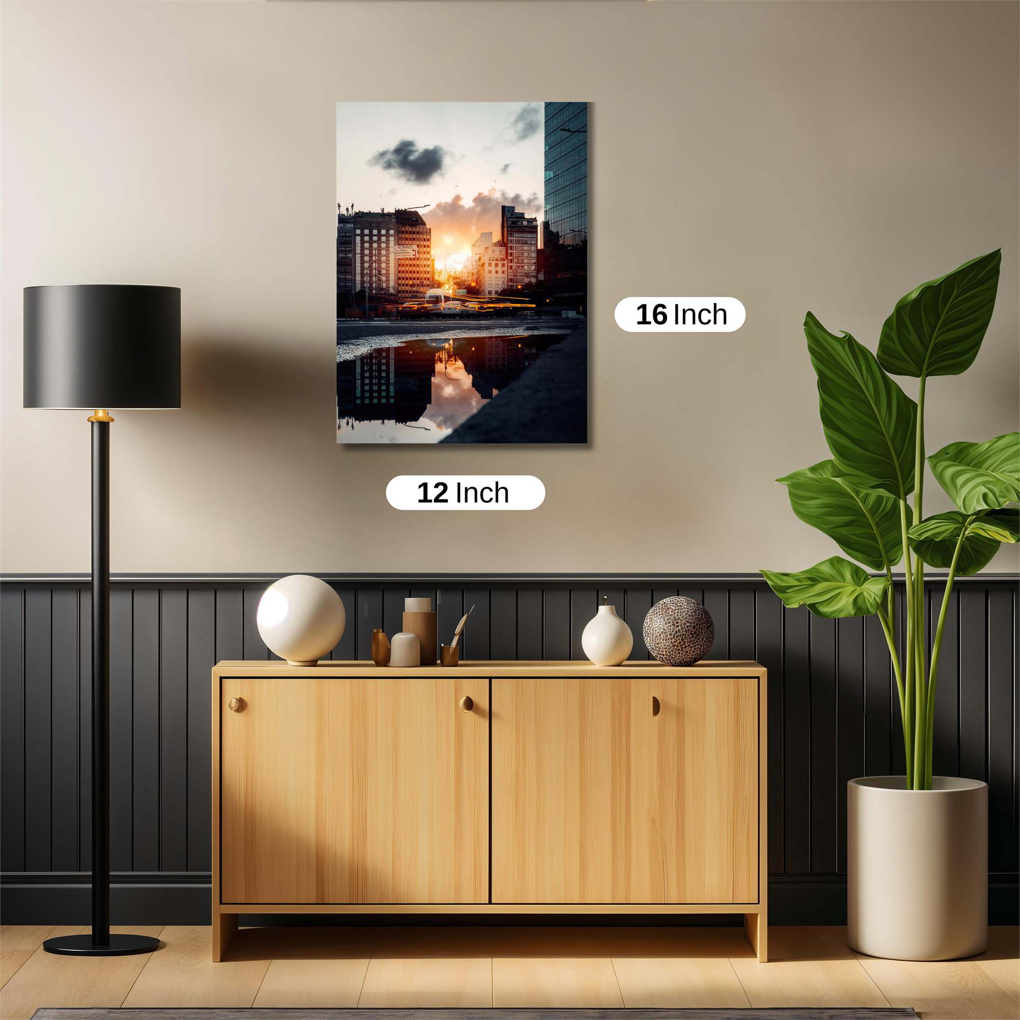 Sunset Serenity Safe Wall Magnetic / M