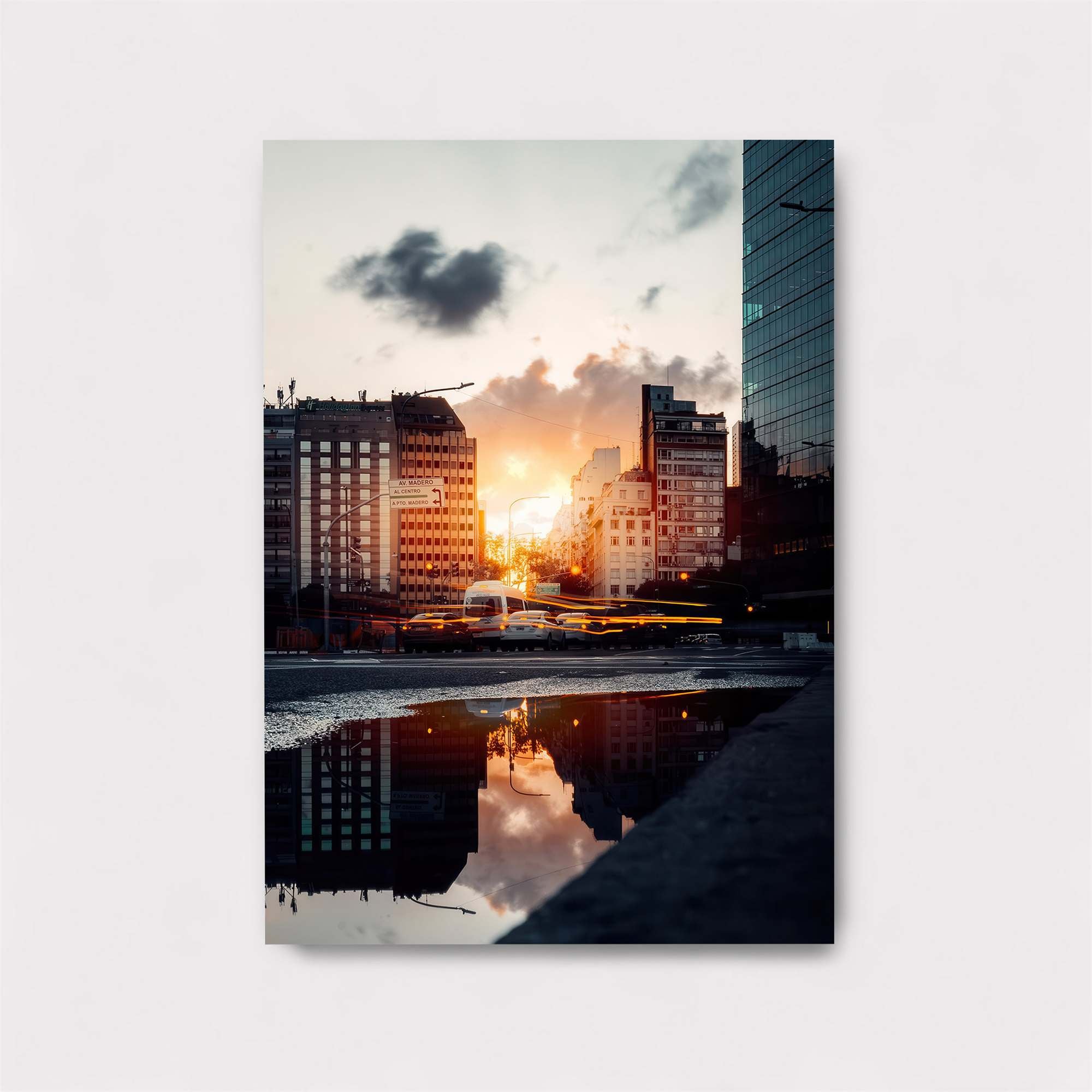 Sunset Serenity Safe Wall Magnetic / M