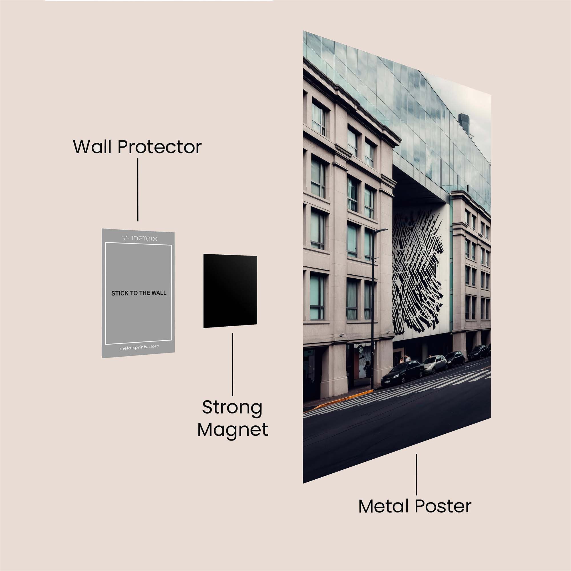Architectural Intrigue Safe Wall Magnetic / M