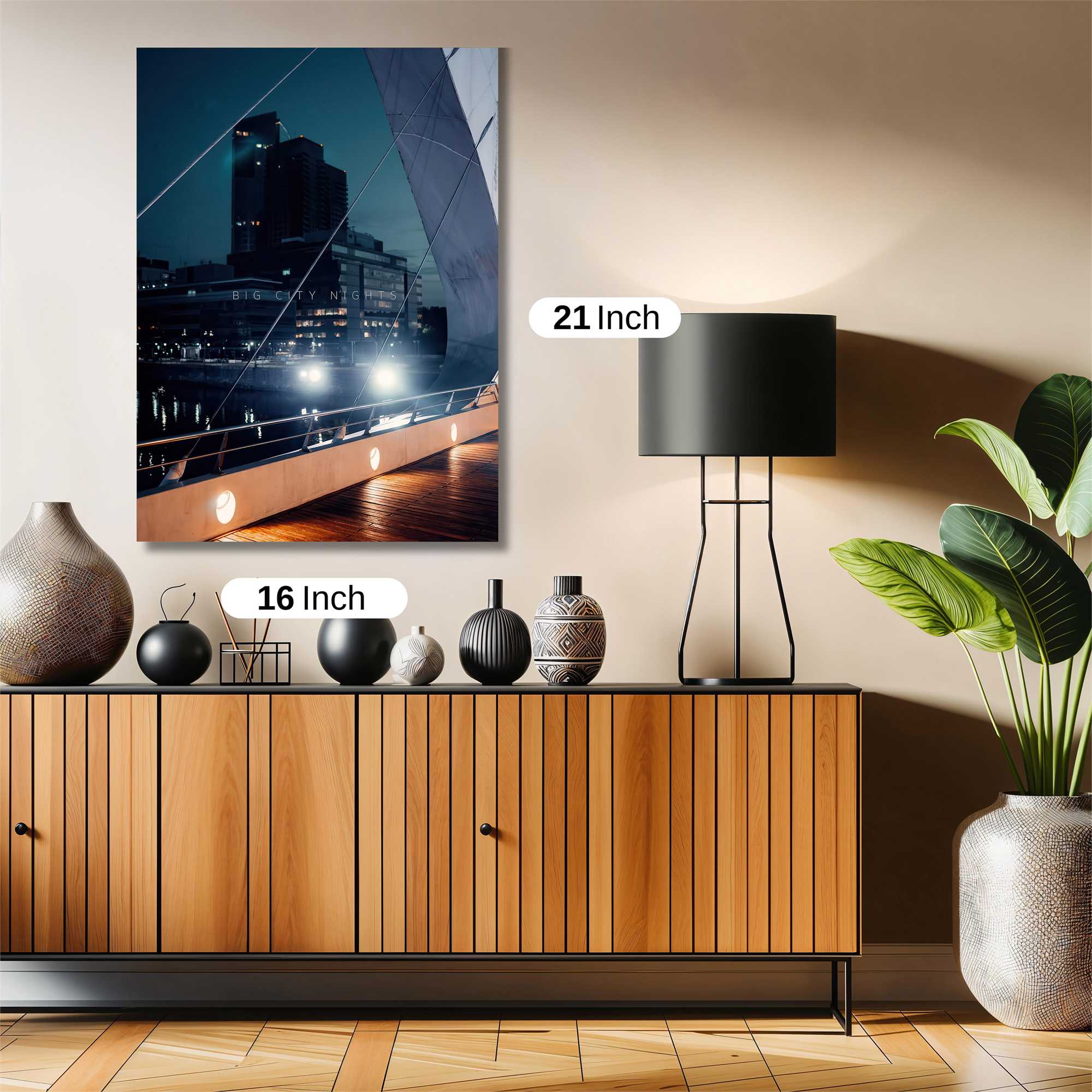 City Serenity Safe Wall Magnetic / M