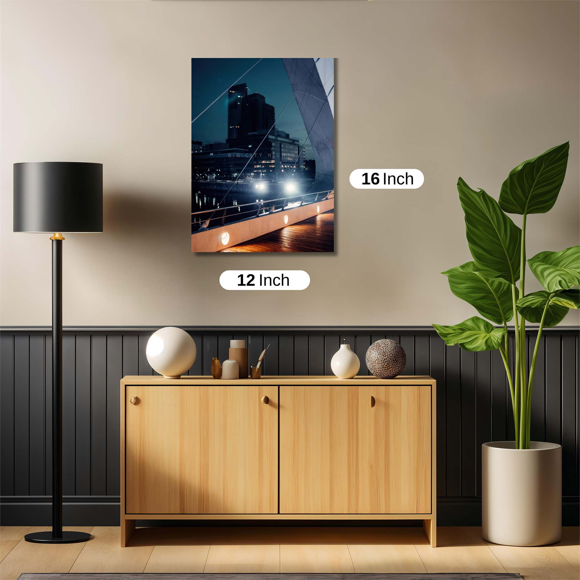 City Serenity Safe Wall Magnetic / M