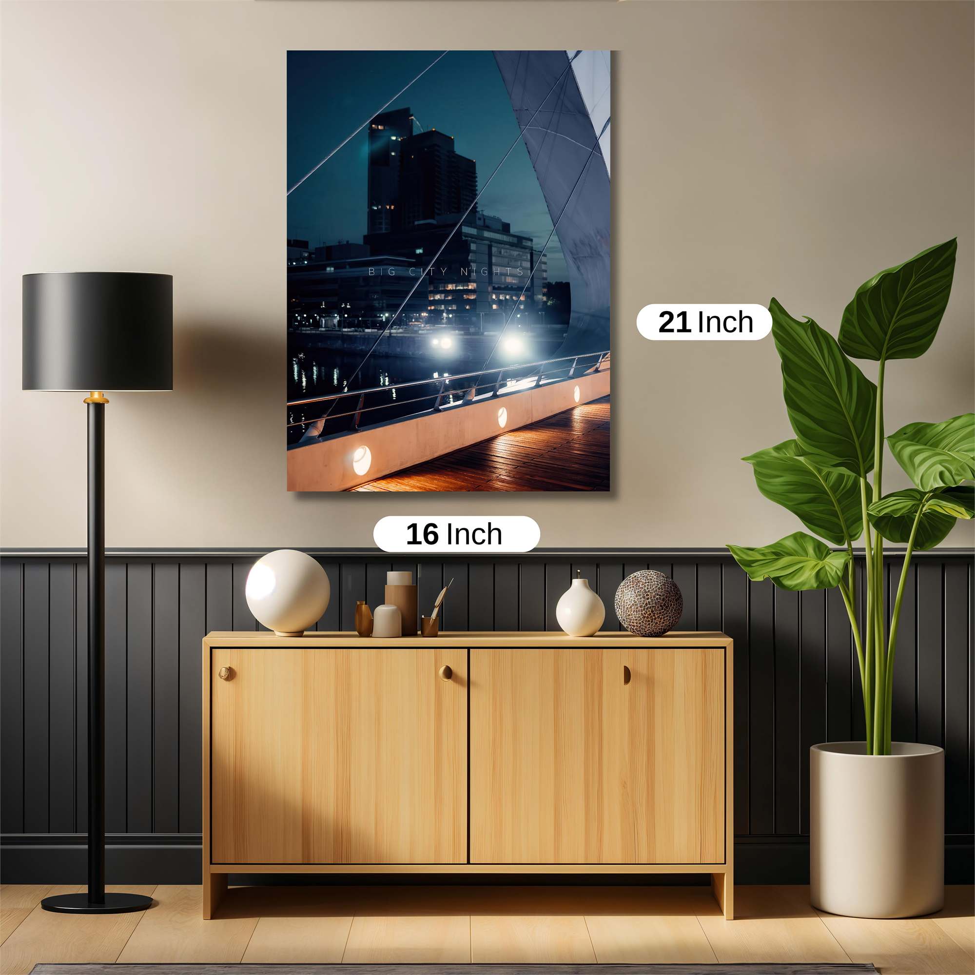 City Serenity Safe Wall Magnetic / M