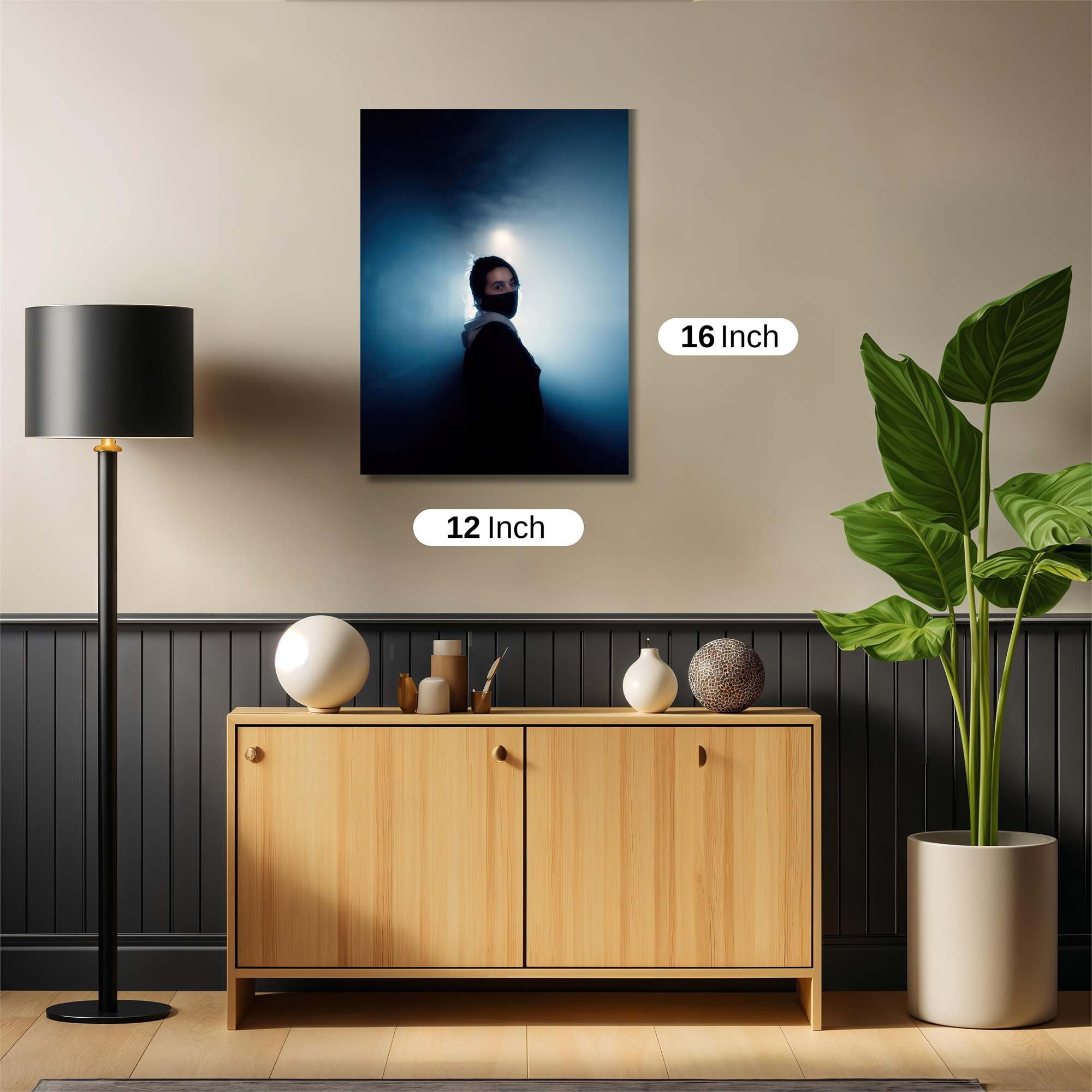 Mystery Glow Safe Wall Magnetic / M